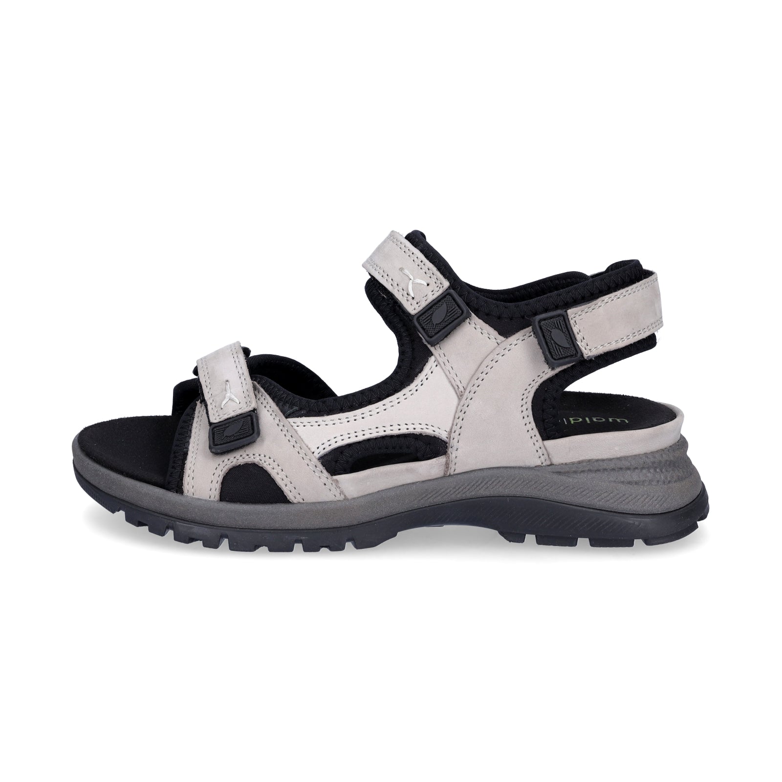 Waldläufer women's trekking sandal Sora grey black