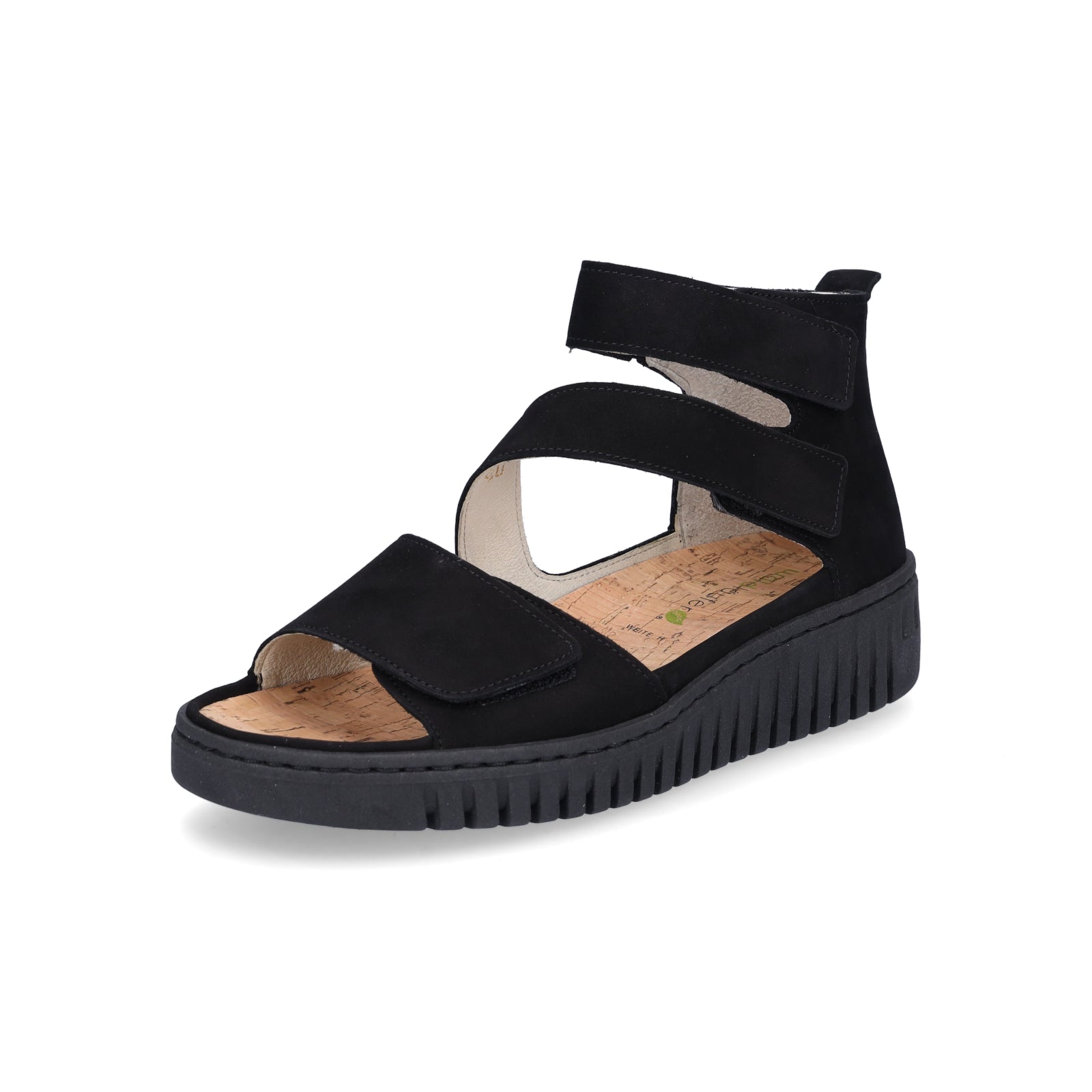 Waldläufer women's sandal Willow black