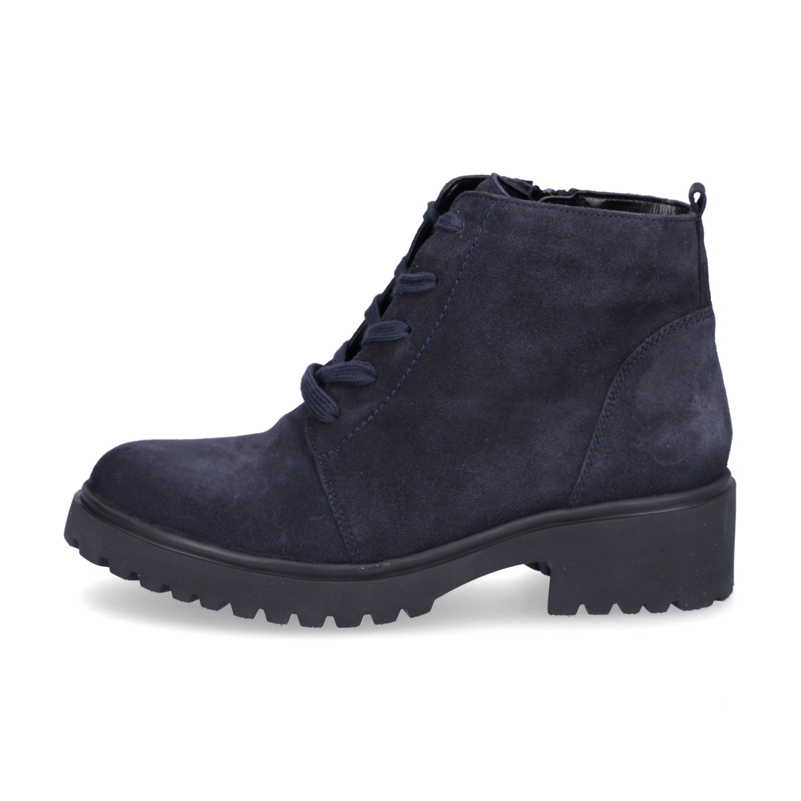 Waldläufer women's lace-up ankle boots Luise dark blue