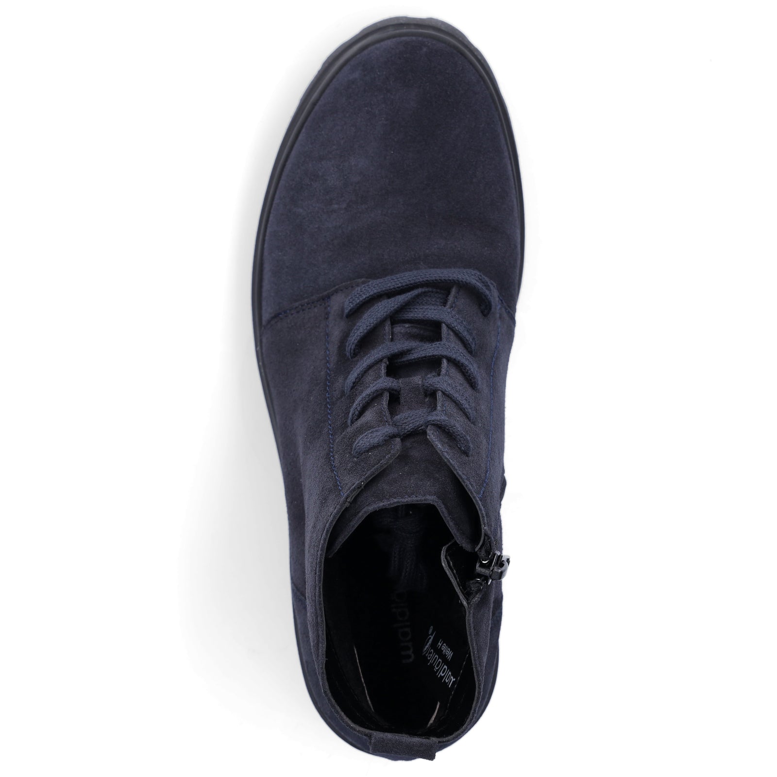 Waldläufer women's lace-up ankle boots Luise dark blue