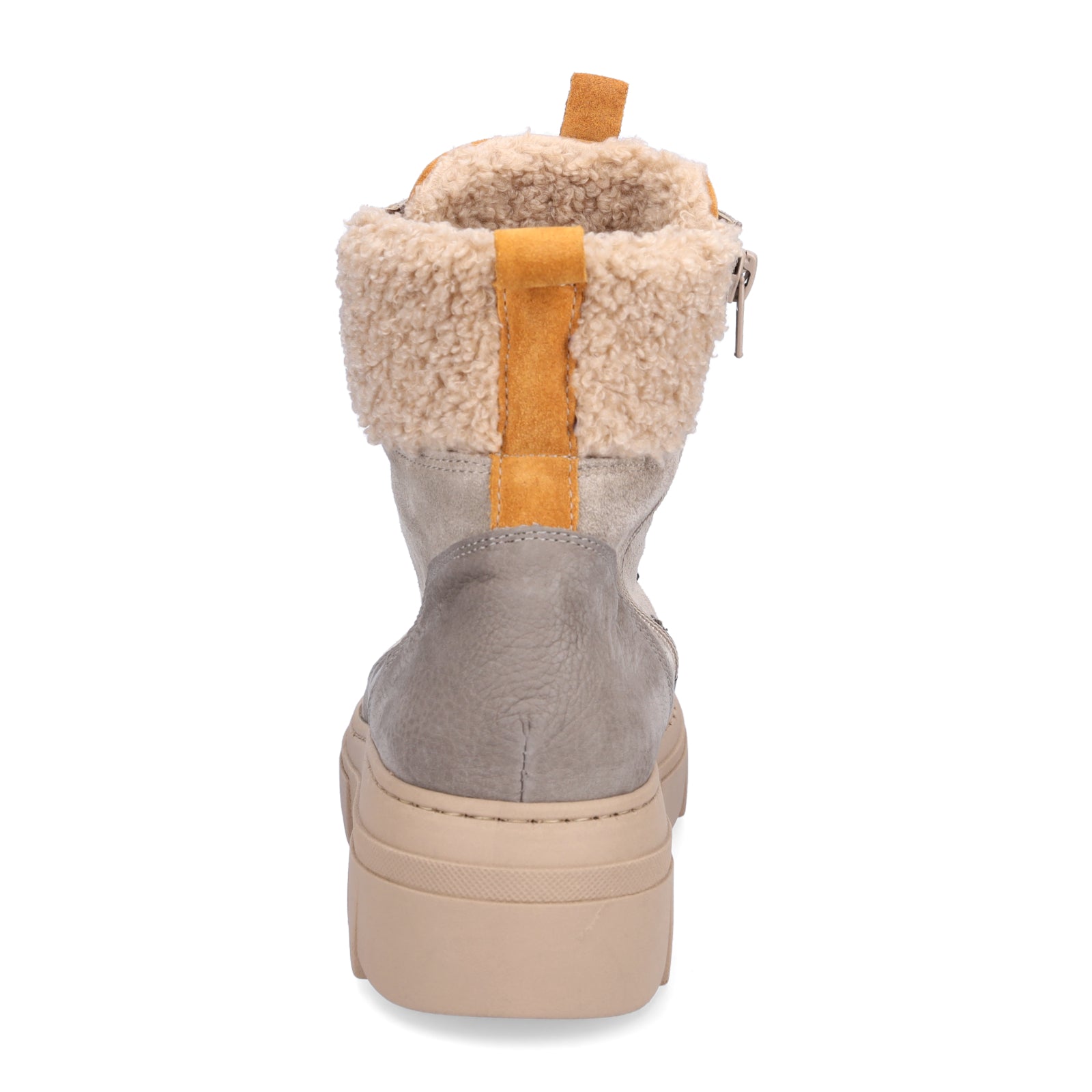 Waldläufer Damen Schnürboot Saiga beige orange