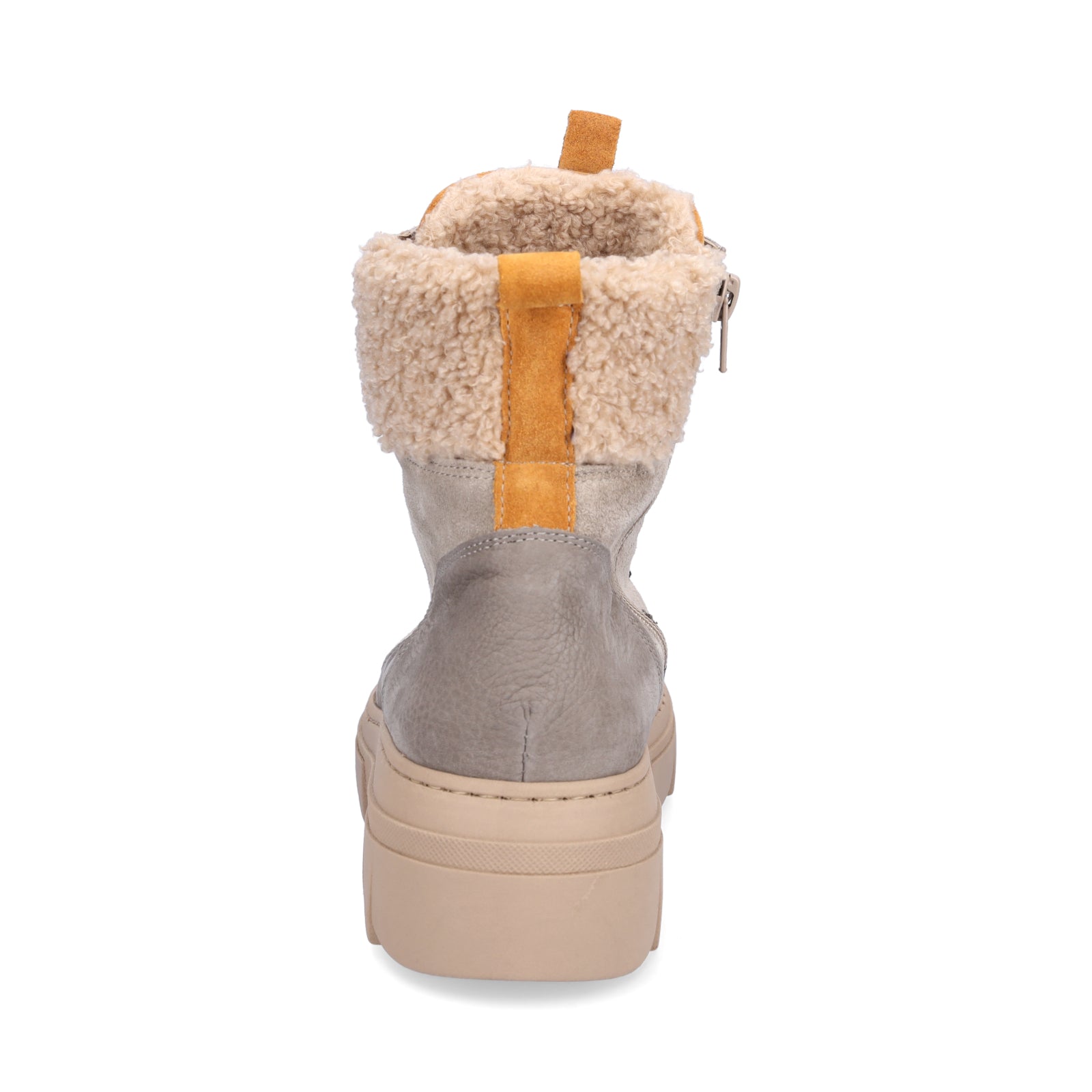 Waldläufer Damen Schnürboot Saiga beige orange