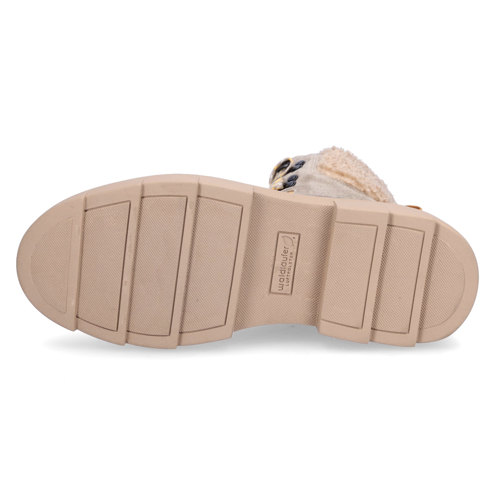 Waldläufer Damen Schnürboot Saiga beige orange