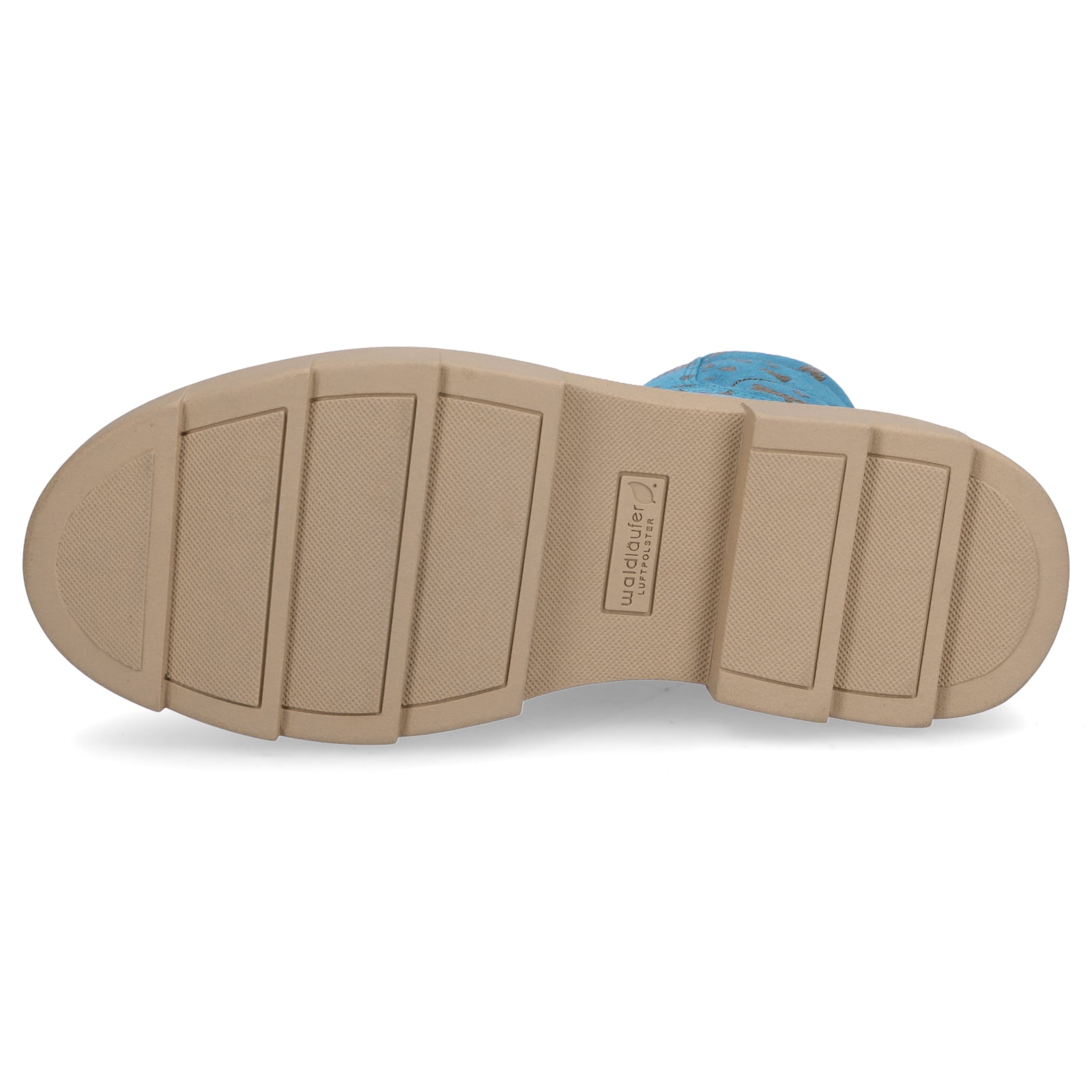 Waldläufer Damen Schnürboot Saiga türkis