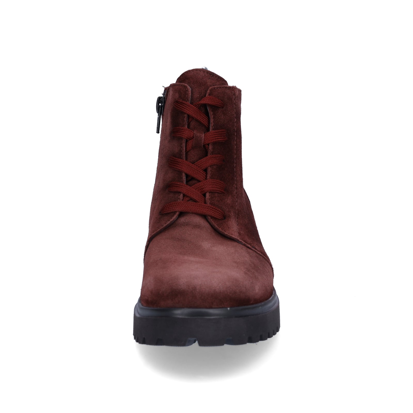Waldläufer Damen Schnürstiefelette Luise bordeaux
