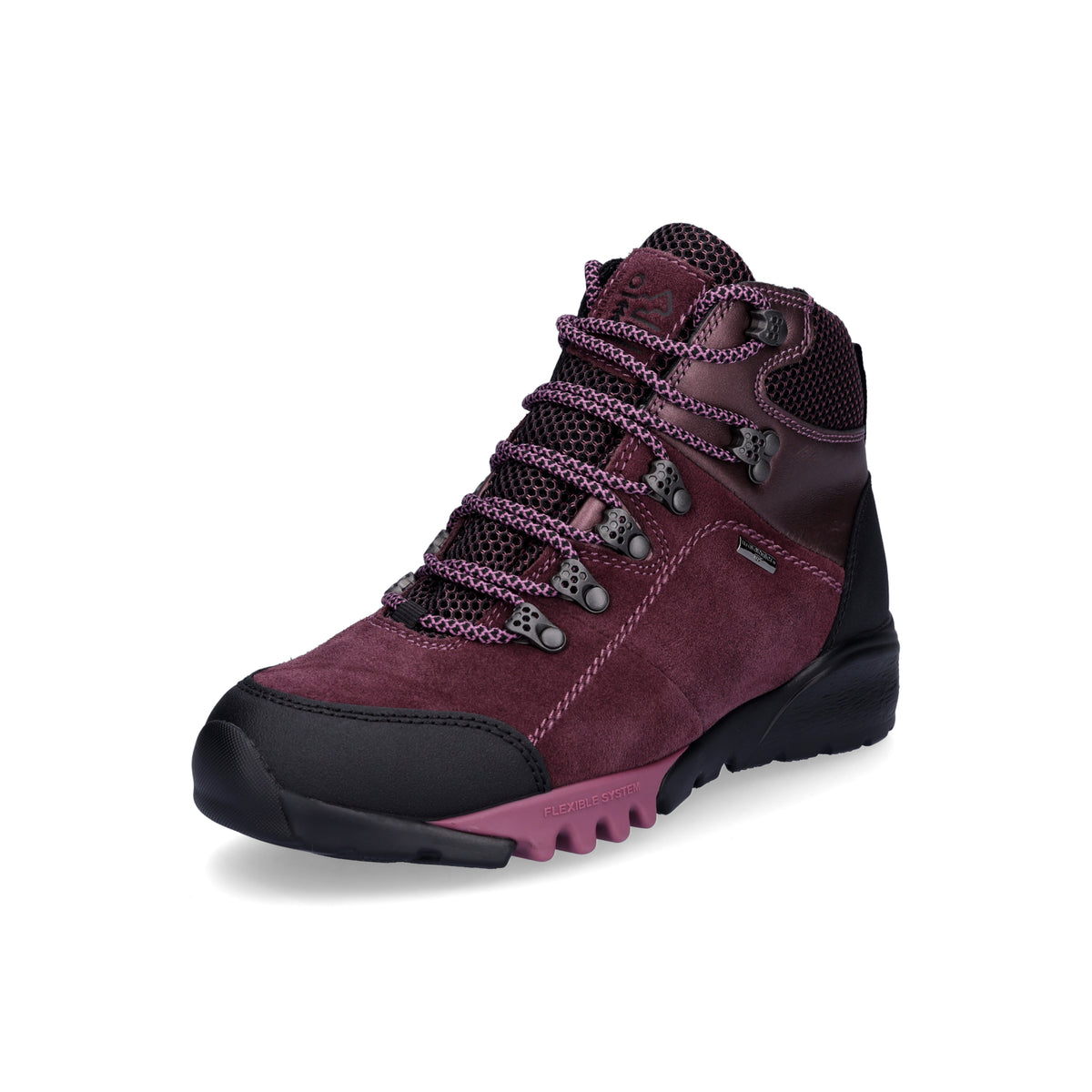 Waldläufer Women's Lace-up Boot Amiata Bordeaux