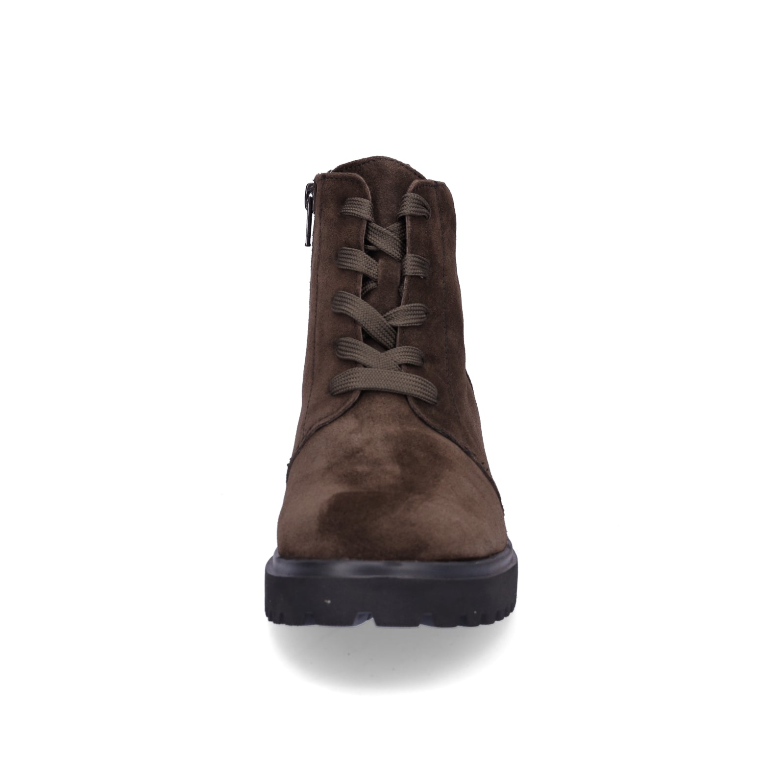 Waldläufer women's lace-up ankle boots Luise brown