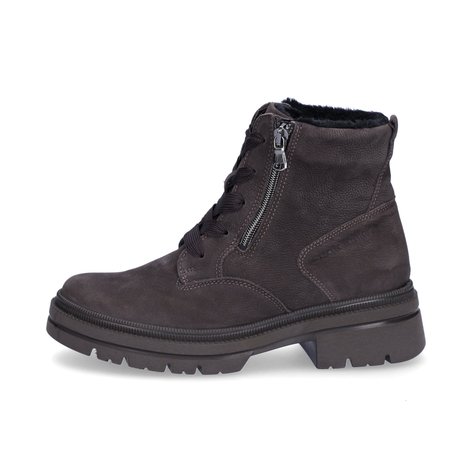 Waldläufer Women's Lace-up Boot Amara Brown