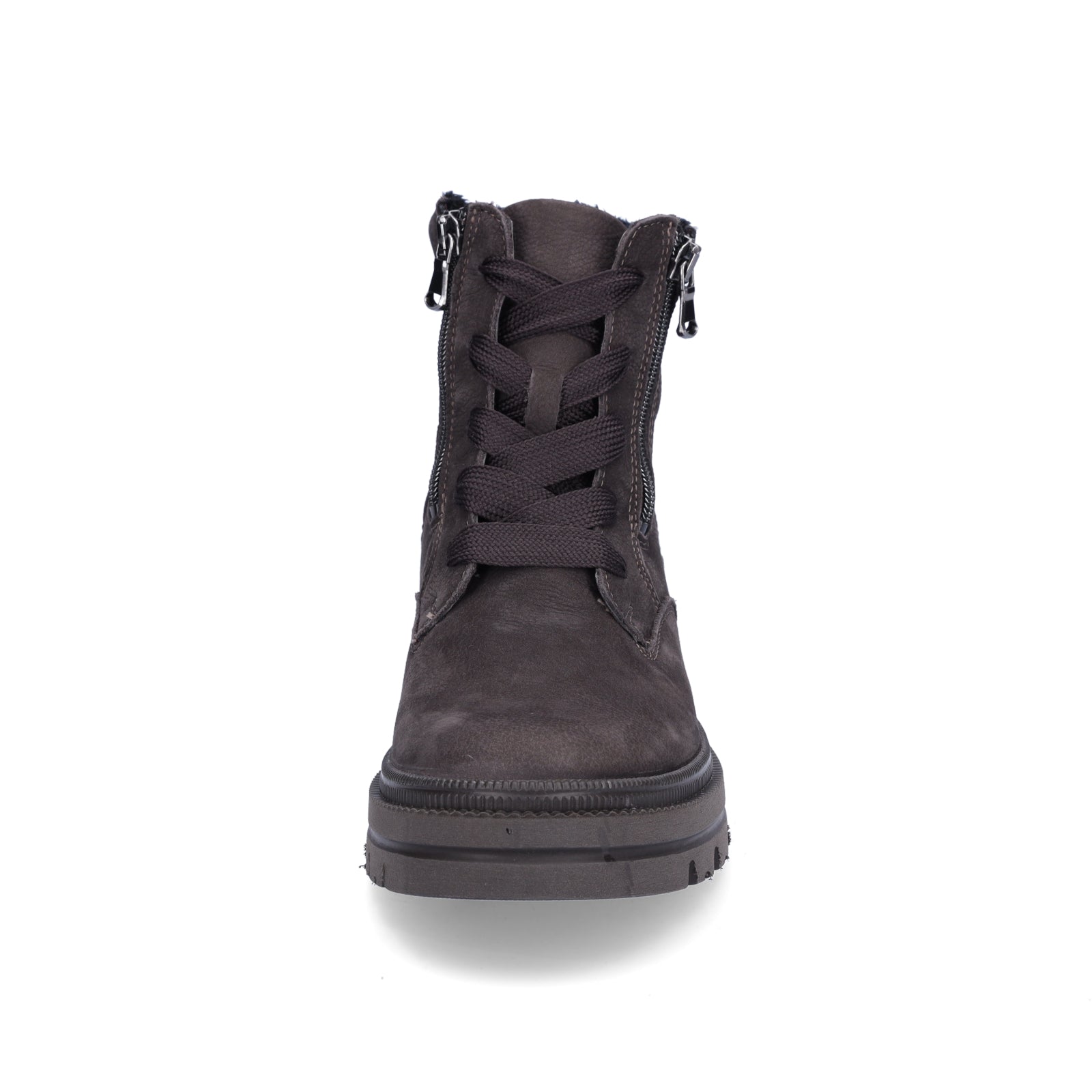 Waldläufer Women's Lace-up Boot Amara Brown