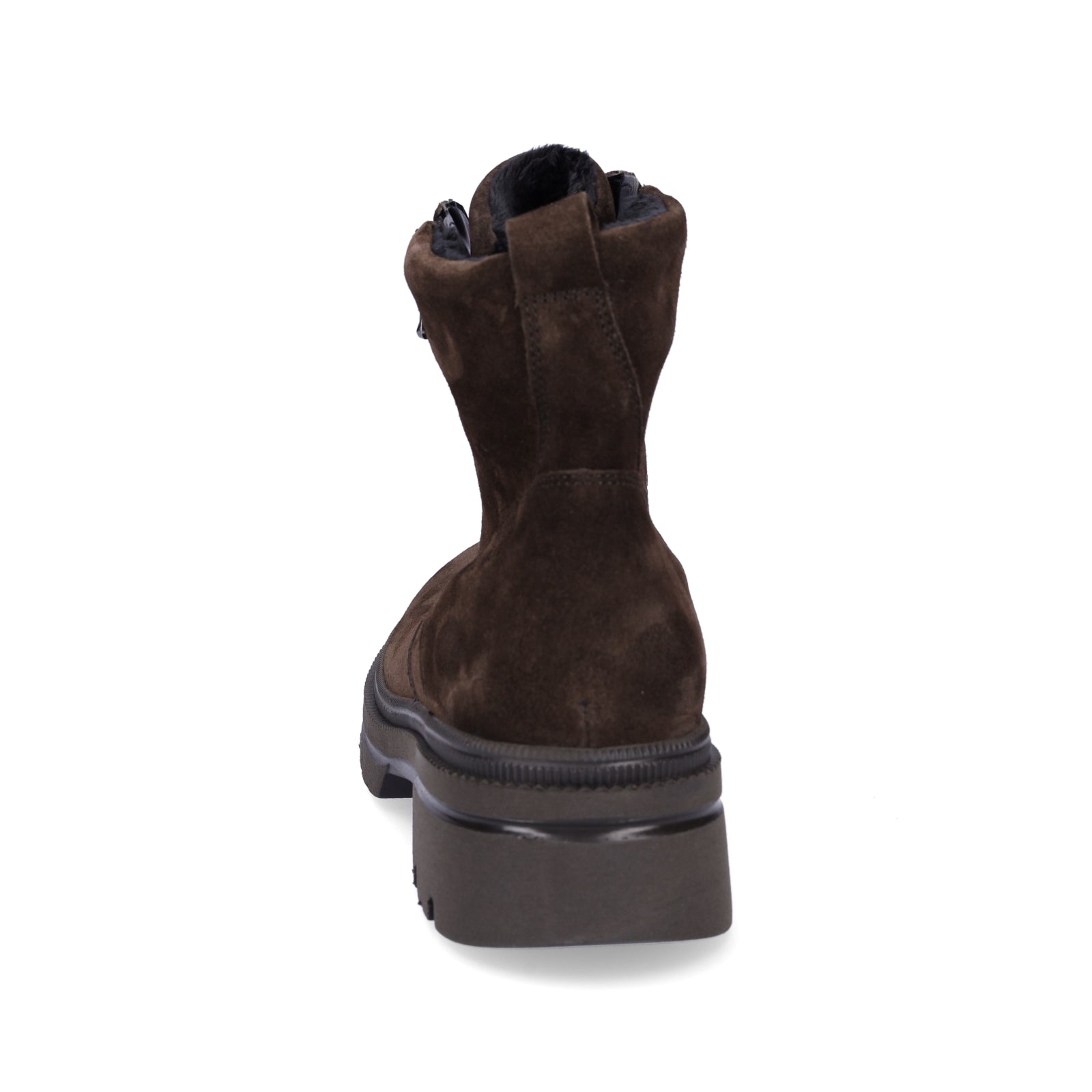 Waldläufer women's lace-up boot Amara brown