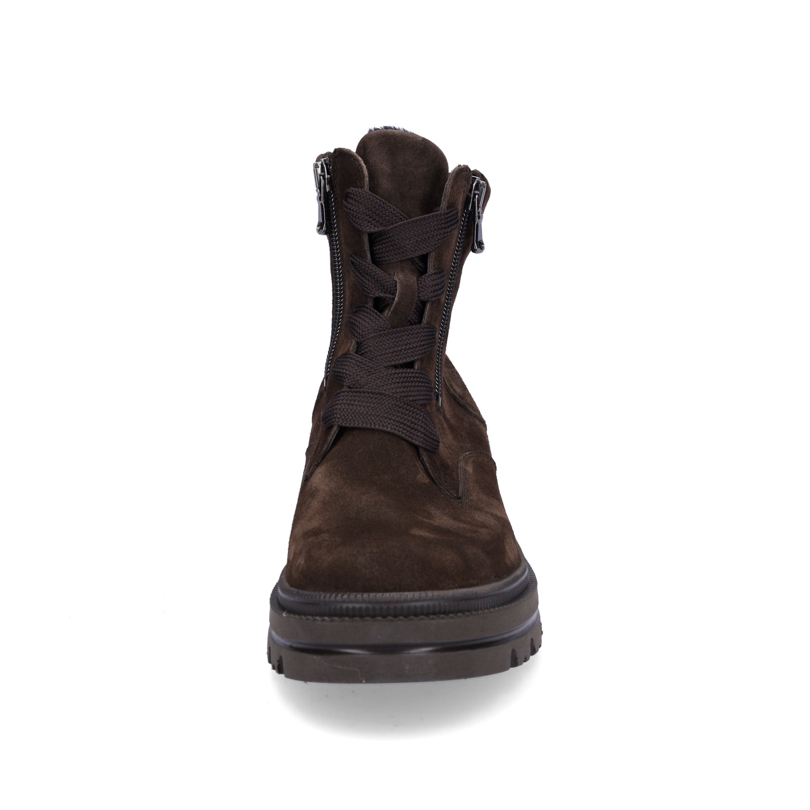 Waldläufer women's lace-up boot Amara brown