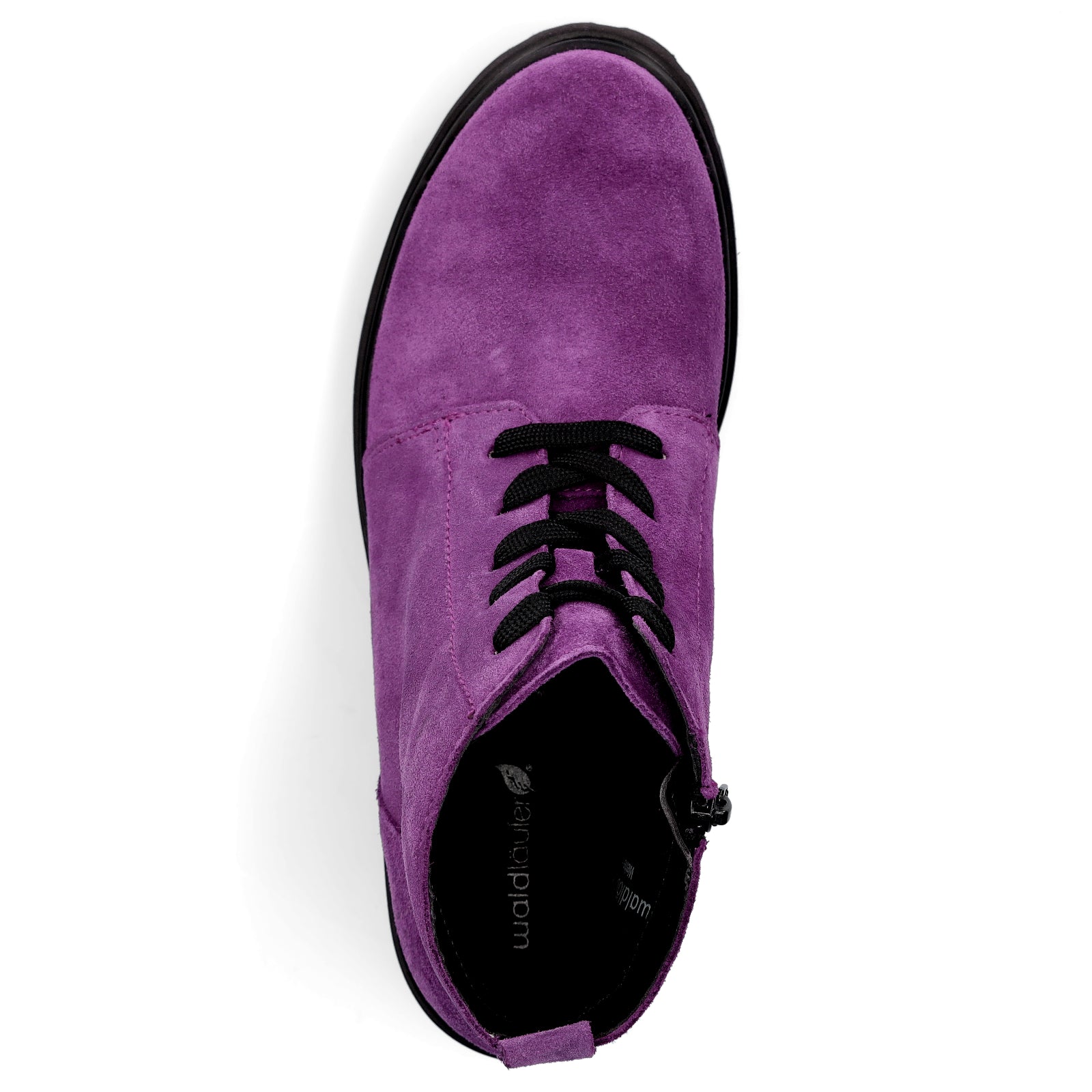 Waldläufer Damen Schnürboot Luise fuchsia