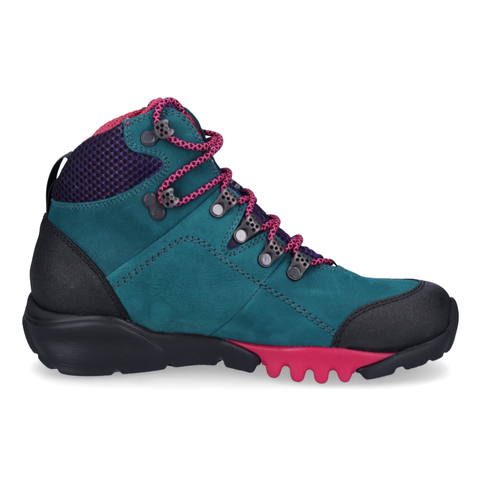 Waldläufer Damen Schnürschuh Amiata petrol
