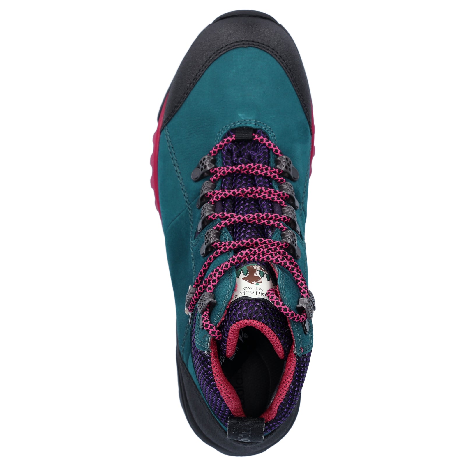 Waldläufer Damen Schnürschuh Amiata petrol