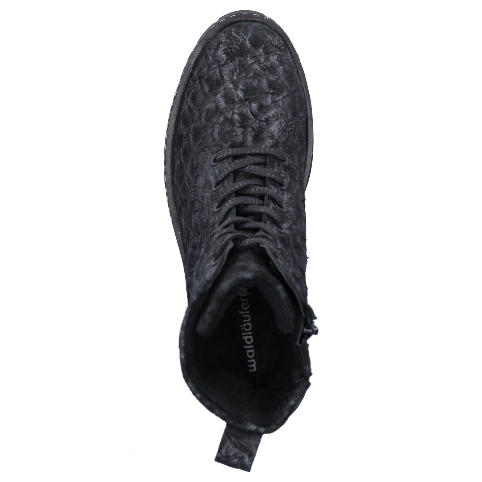 Waldläufer Damen Stiefelette London schwarz