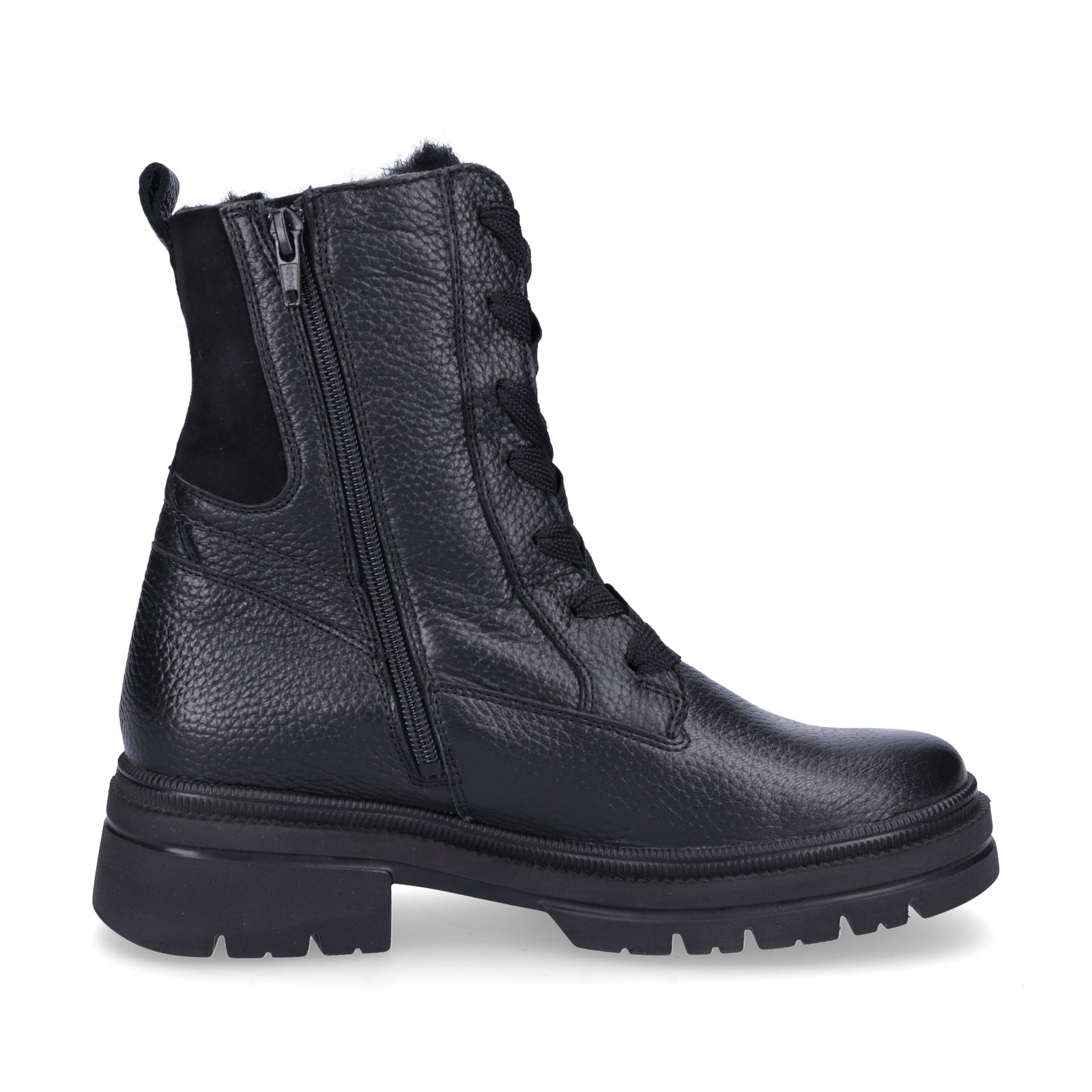 Waldläufer women's lace-up boot Amara black