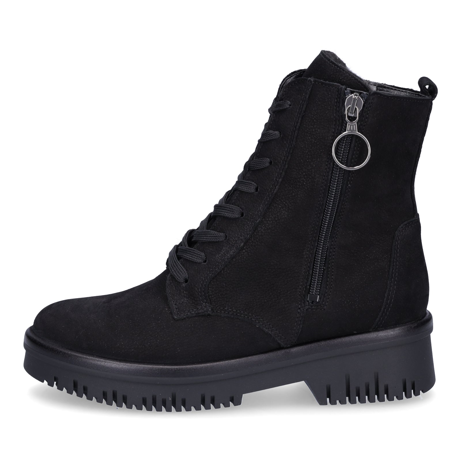 Waldläufer Damen Stiefelette Alea schwarz