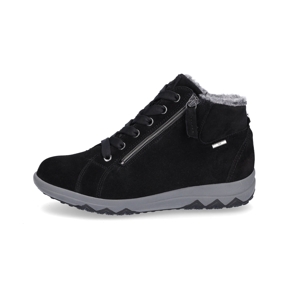 Waldläufer Women's Lace-up Boot Teresa black