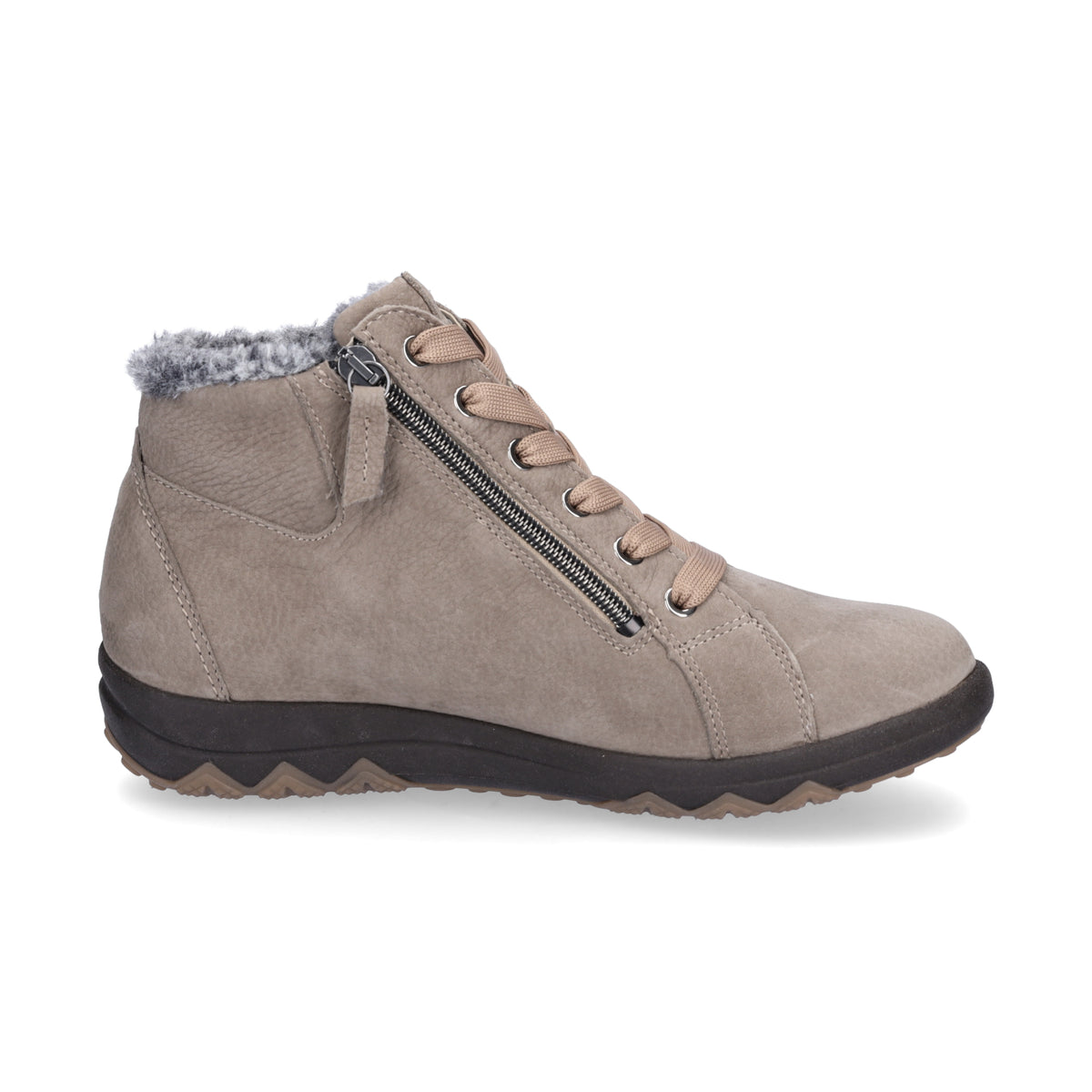 Waldläufer Damen Schnürboot Teresa taupe