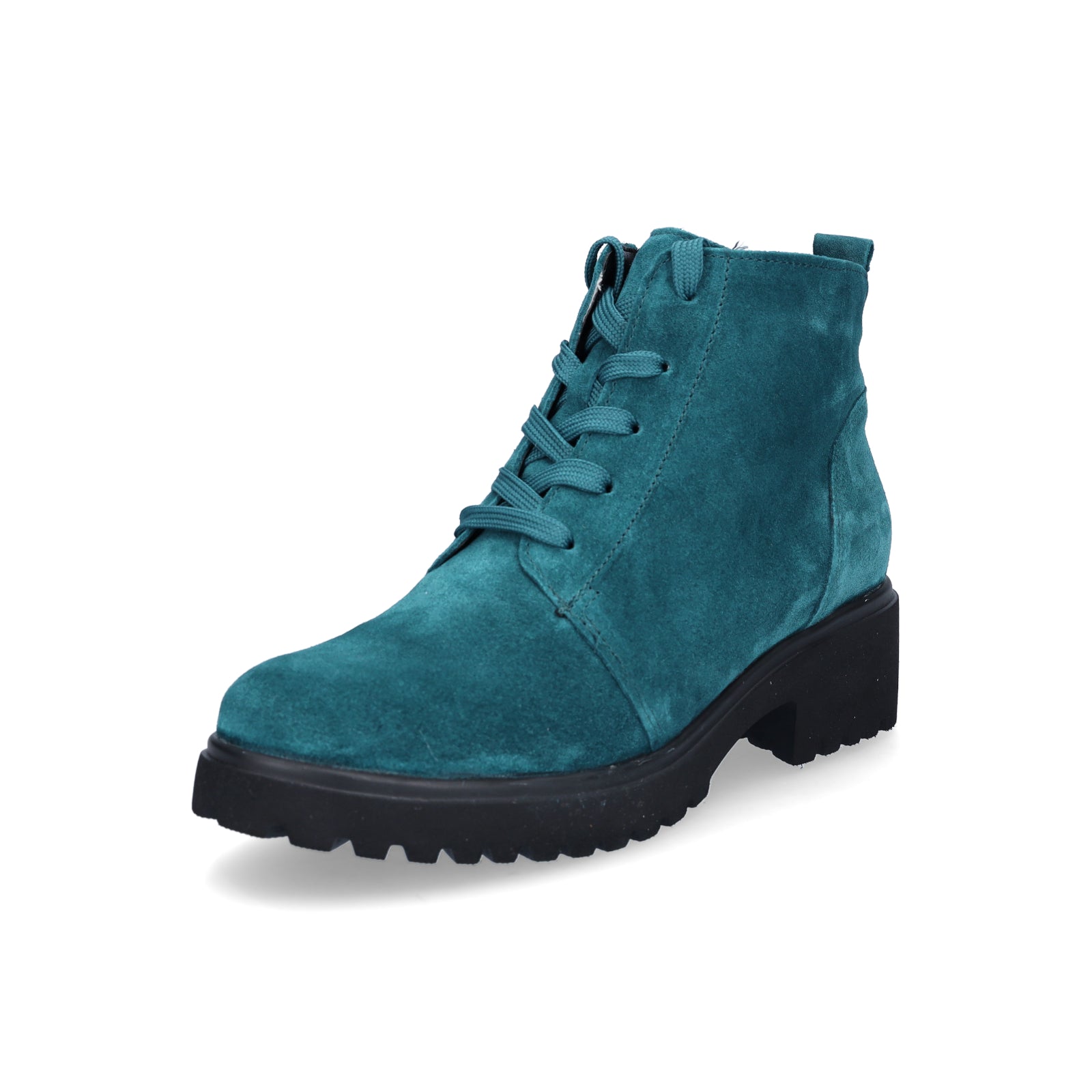 Waldläufer women's lace-up ankle boots Luise blue