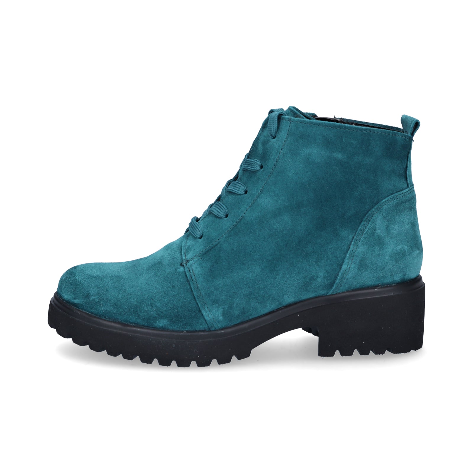 Waldläufer women's lace-up ankle boots Luise blue