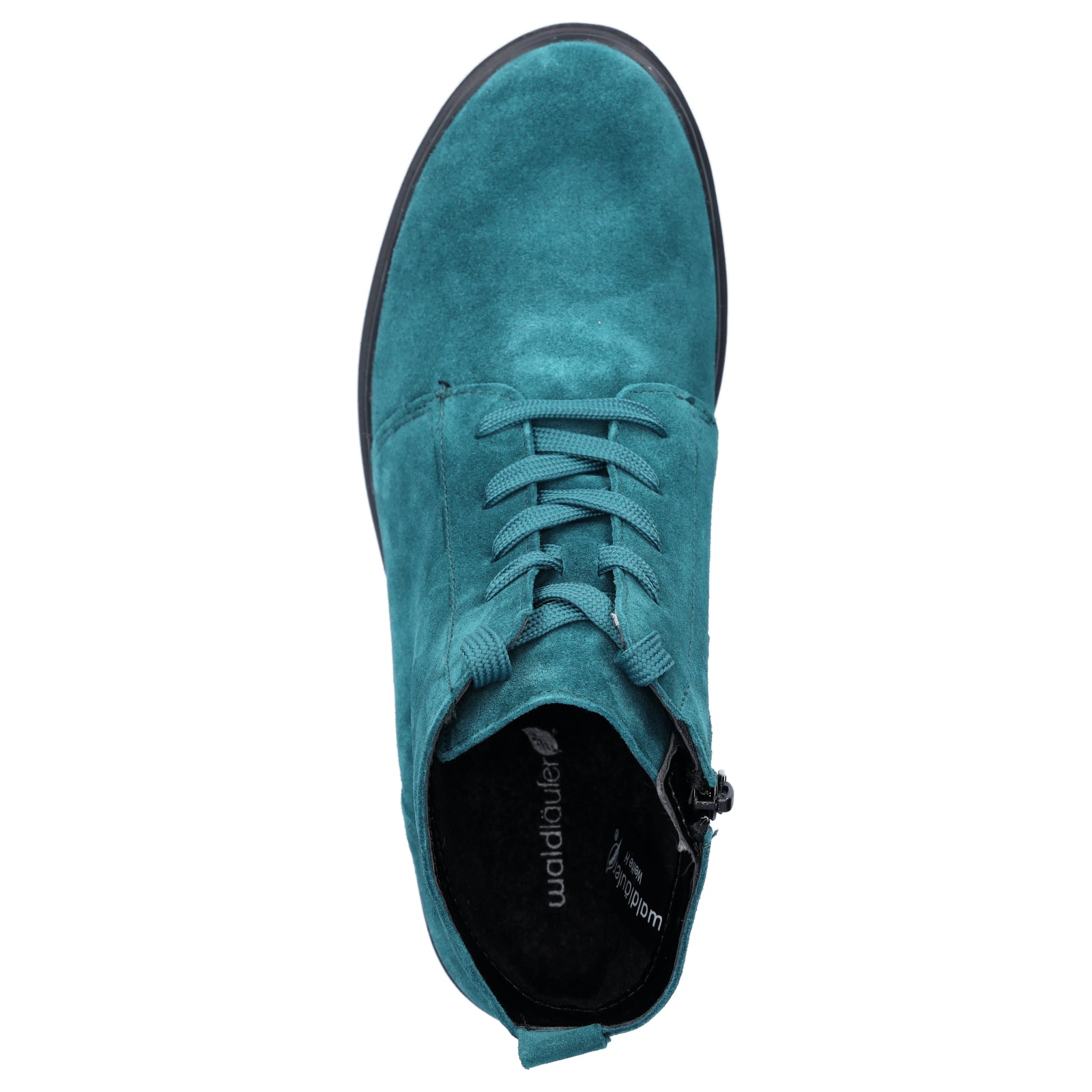 Waldläufer women's lace-up ankle boots Luise blue