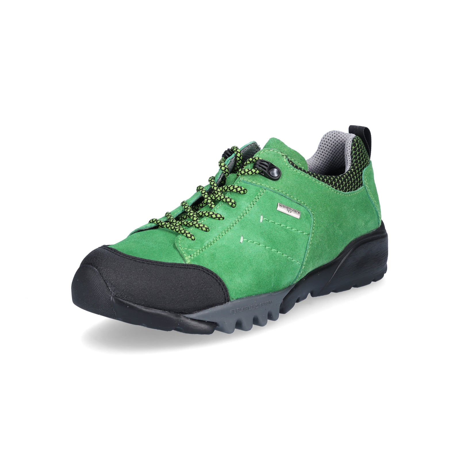 Waldläufer Damen Leder Schnürschuh Amiata grün