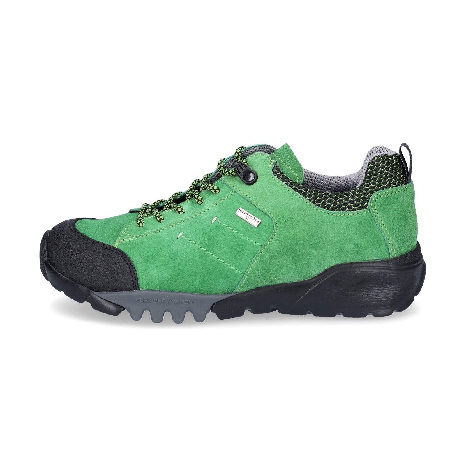 Waldläufer Damen Leder Schnürschuh Amiata grün