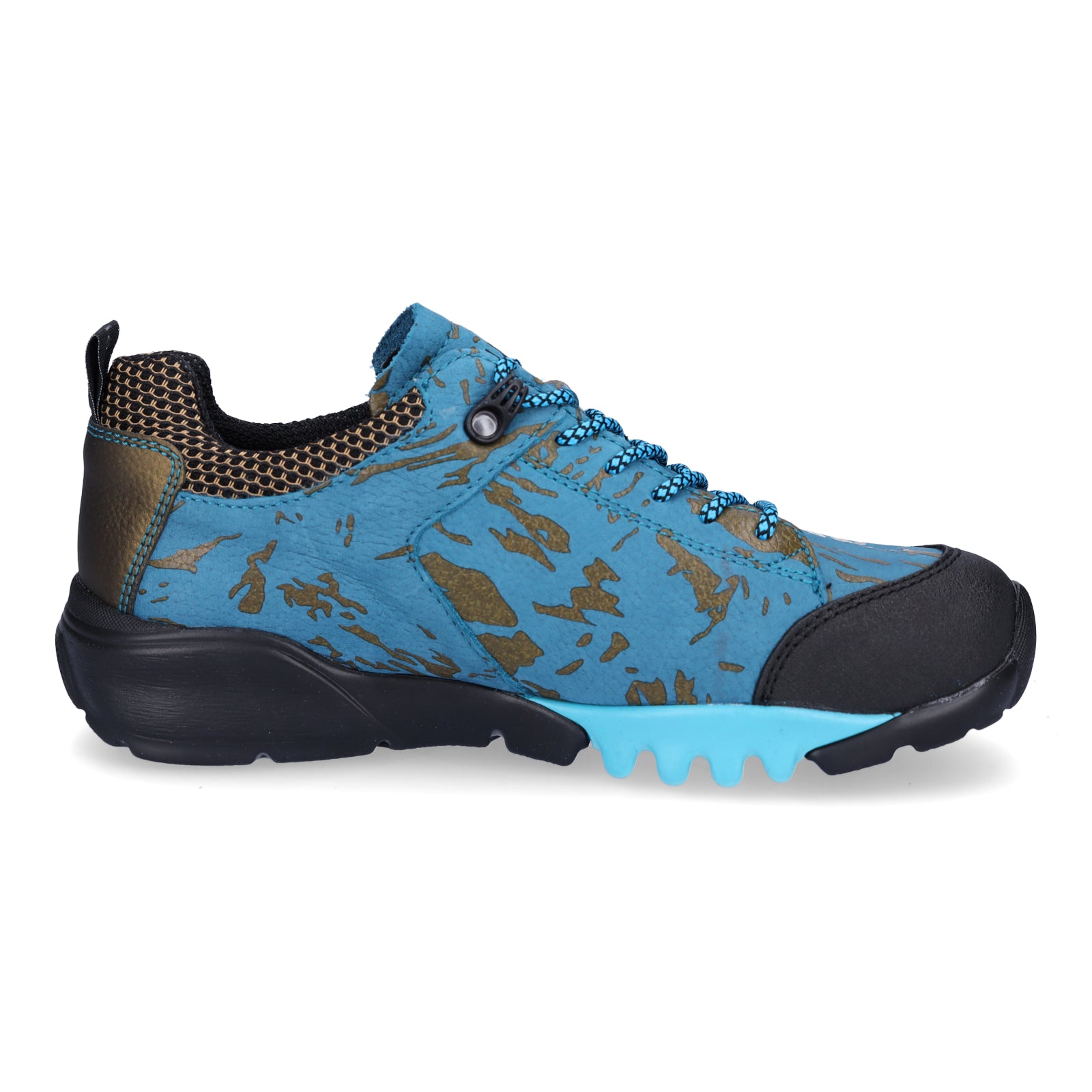 Waldläufer Damen Schnürschuh Amiata türkis