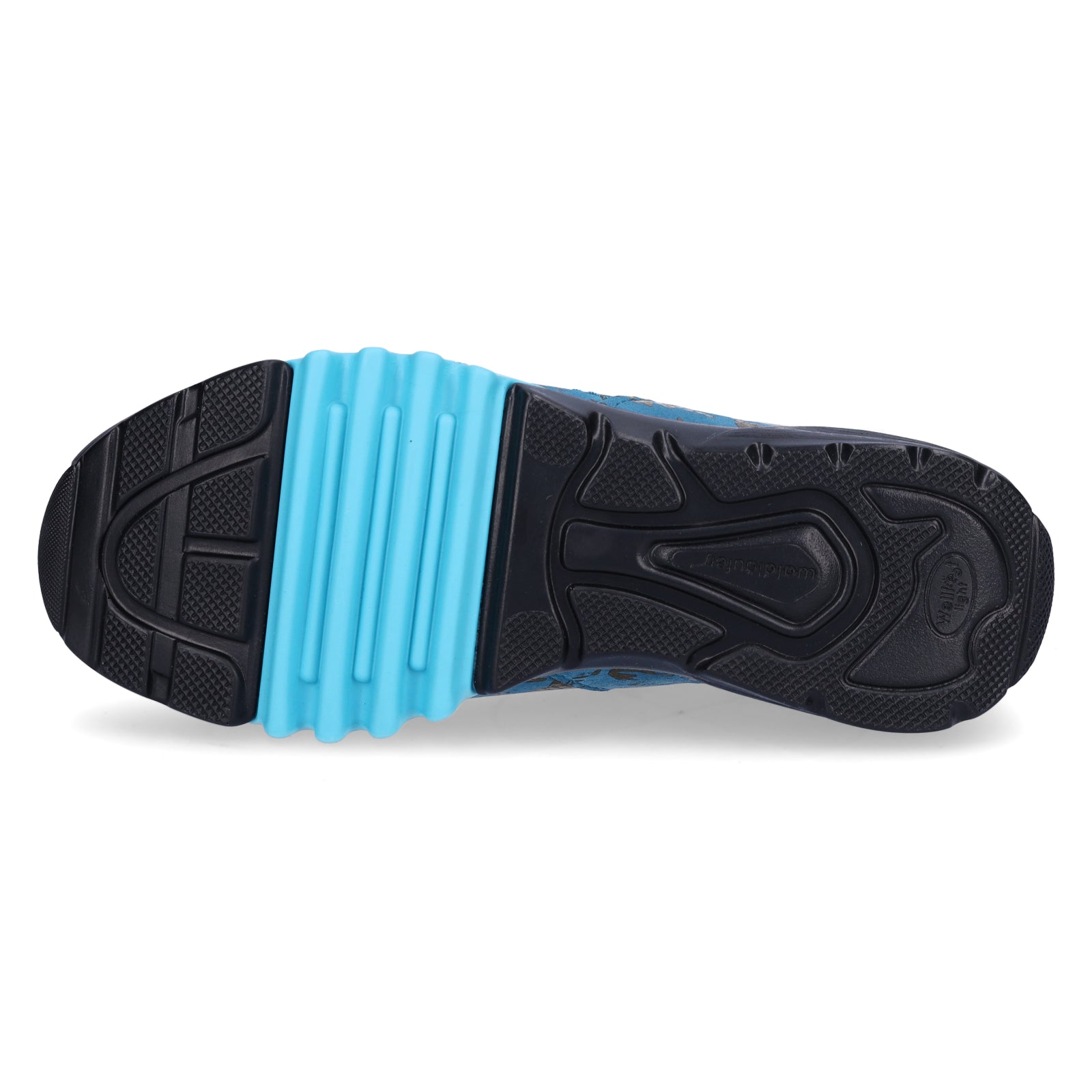 Waldläufer Damen Schnürschuh Amiata türkis