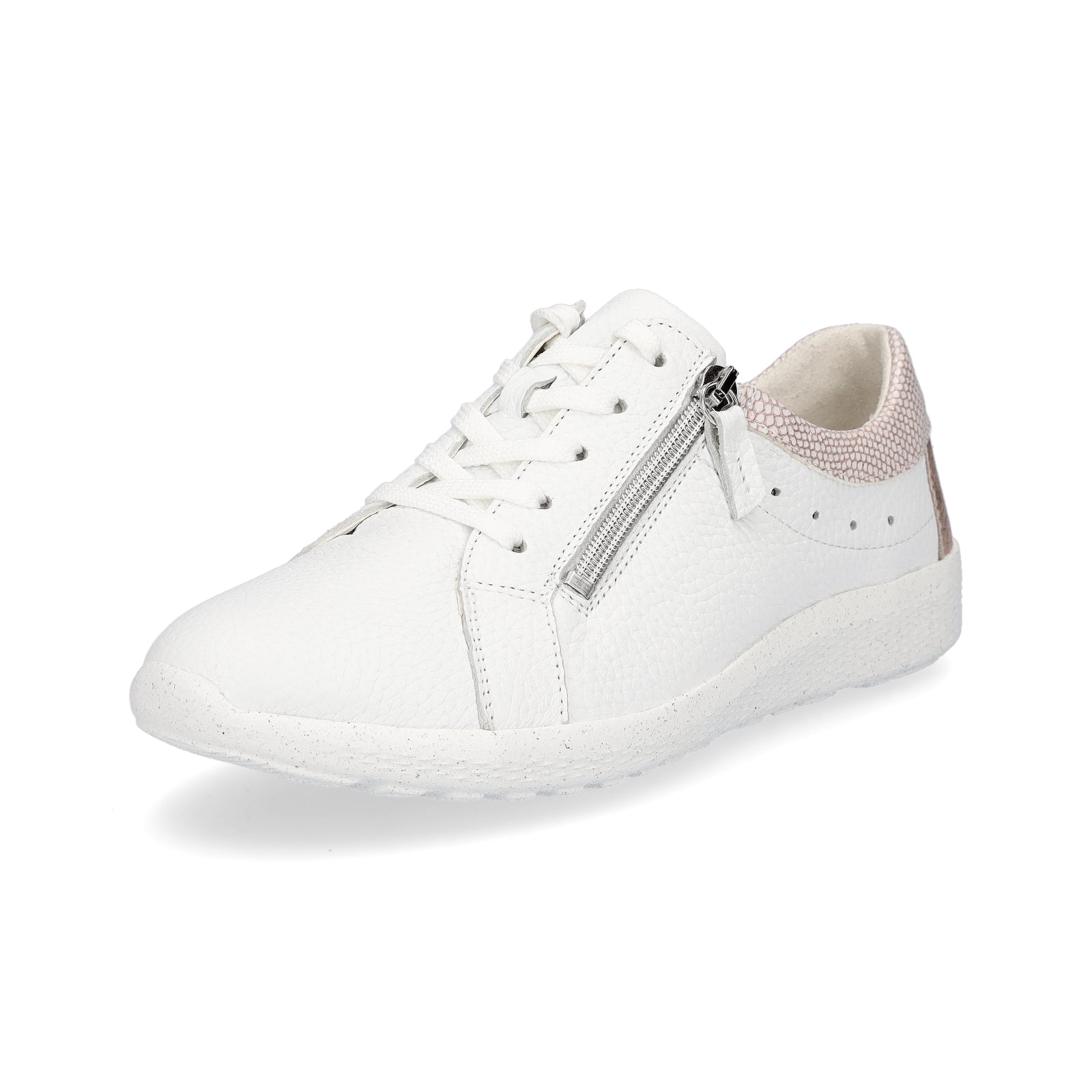 Waldläufer Damen Leder Sneaker weiß