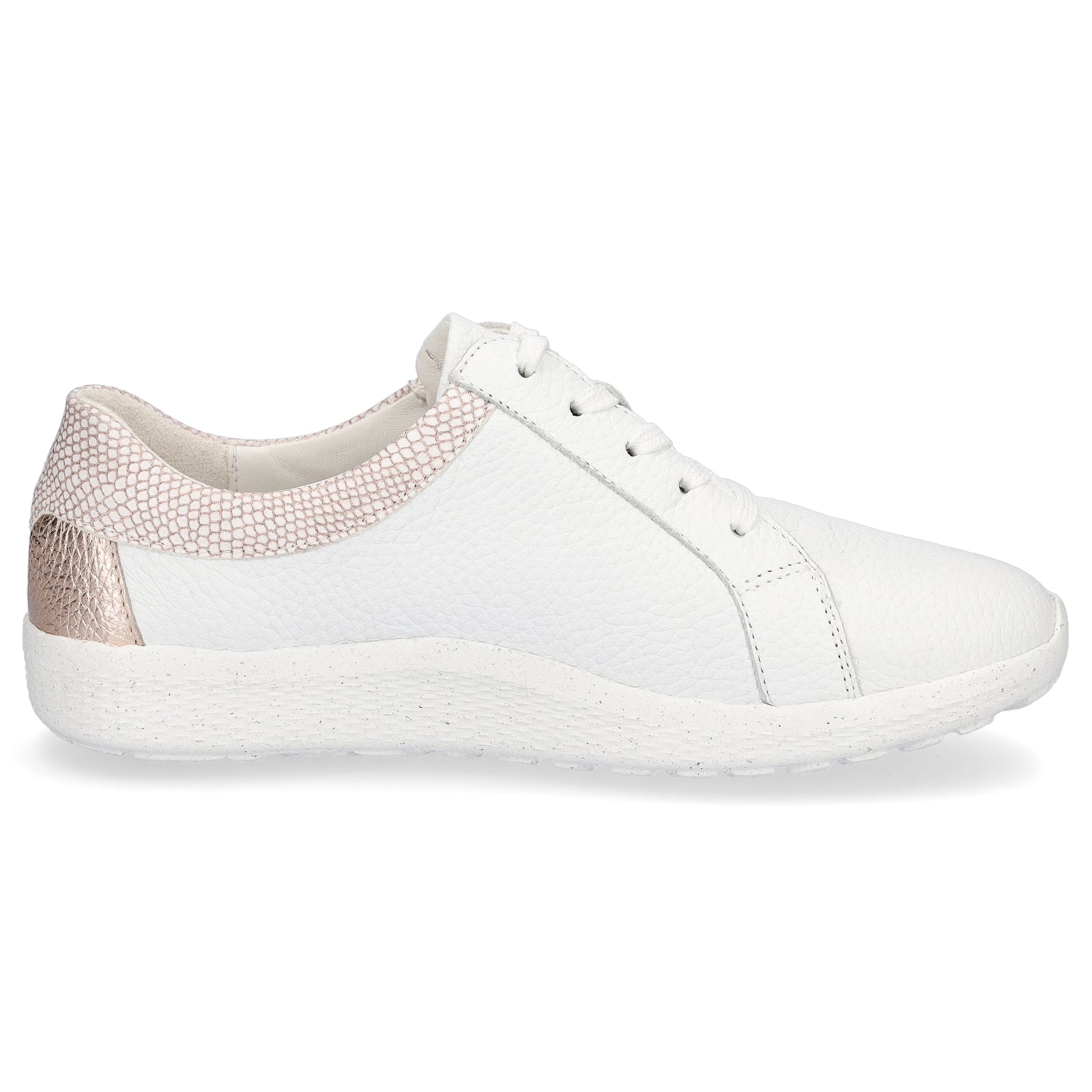 Waldläufer Damen Leder Sneaker weiß