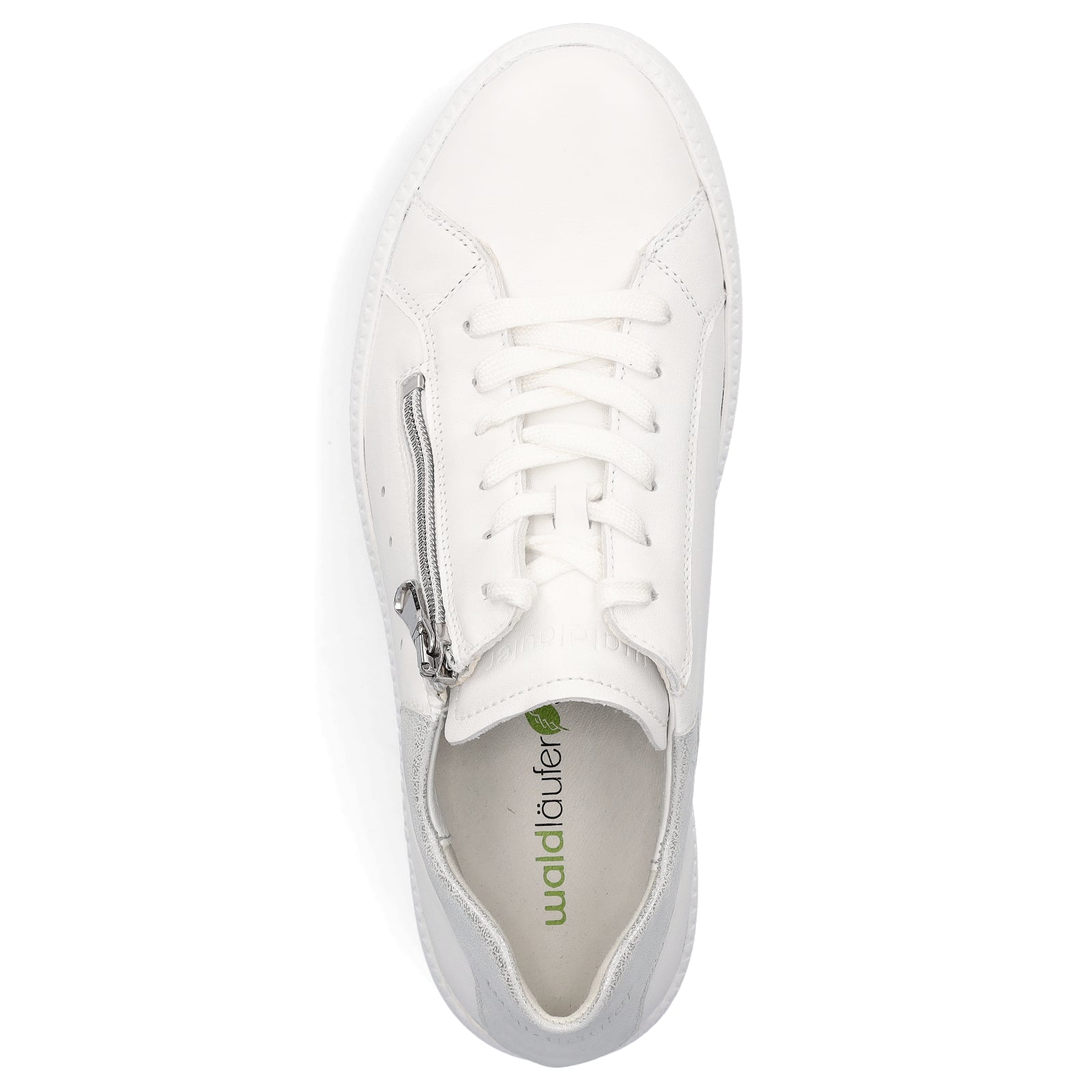 Waldläufer Damen Plateau Sneaker Nicky weiß