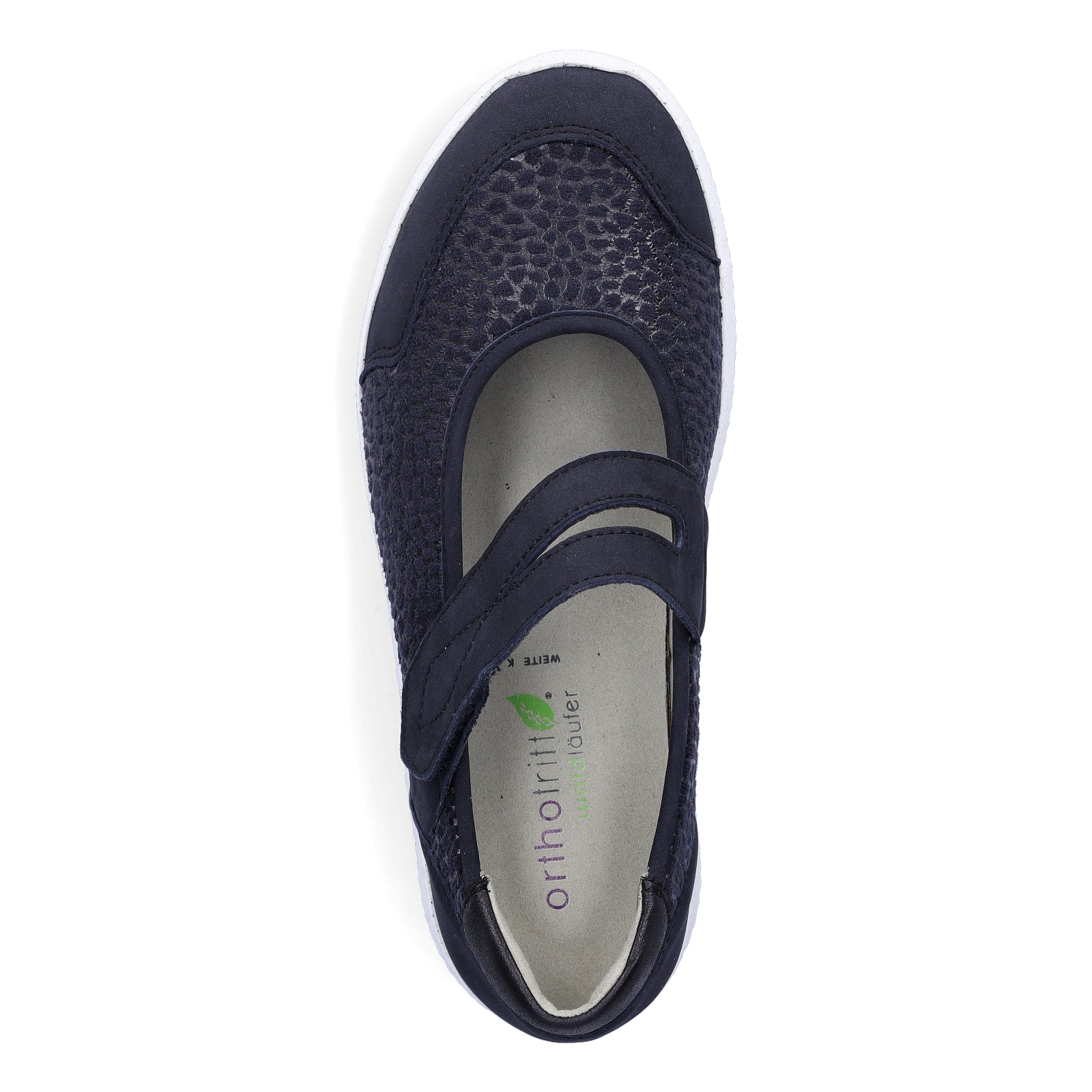 Waldläufer women's slippers blue