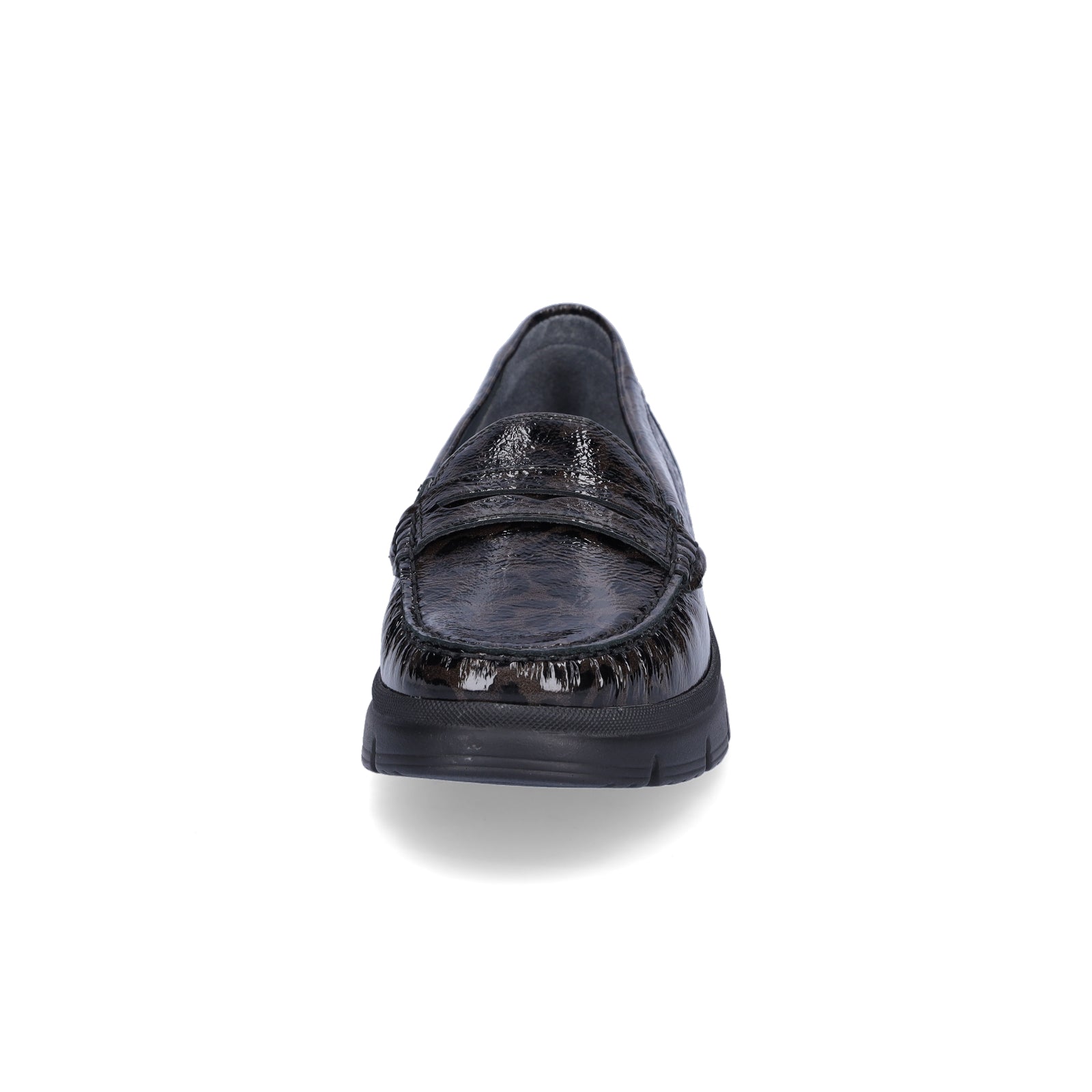 Waldläufer Damen Slipper Pina grau leo