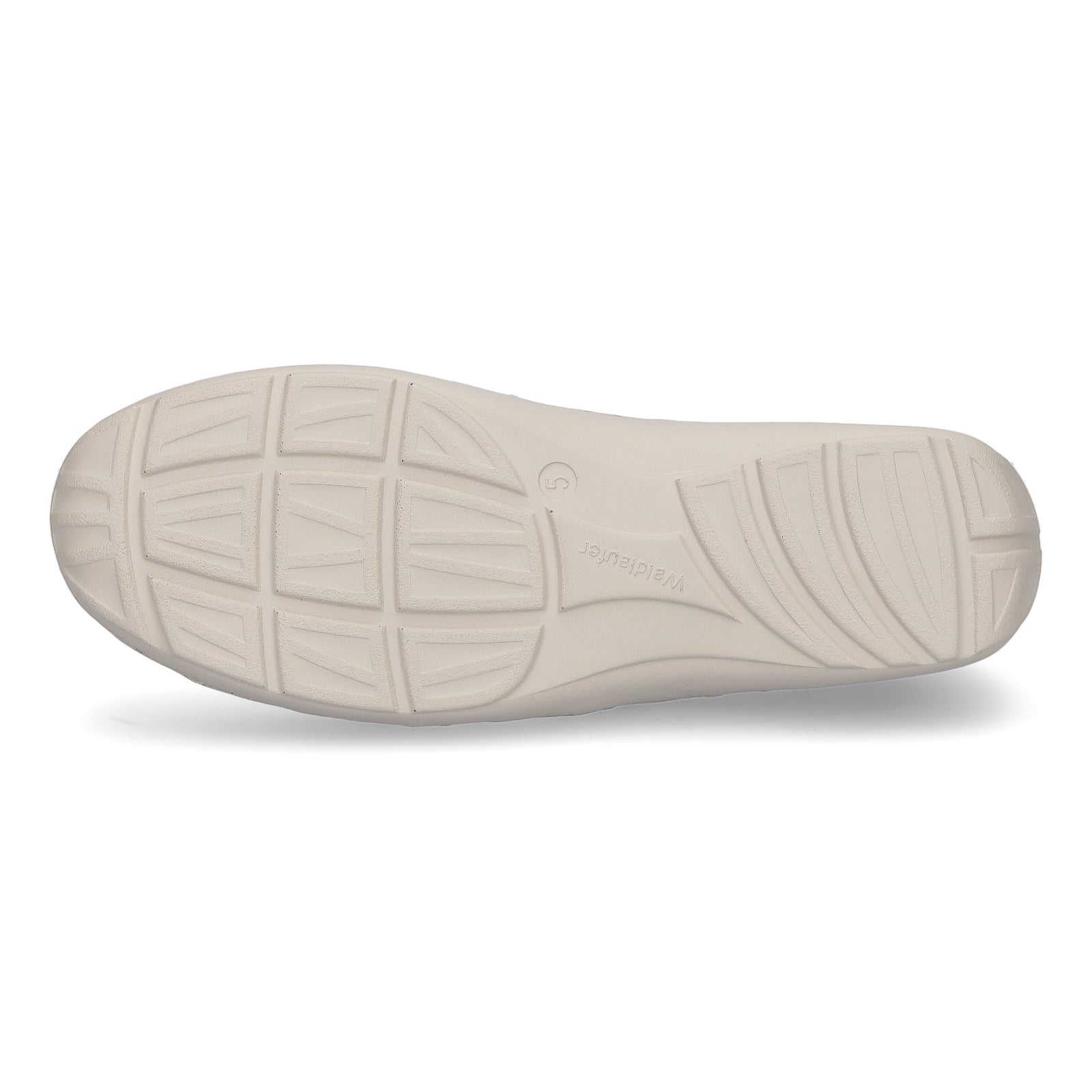Waldläufer women's leather velcro shoe taupe