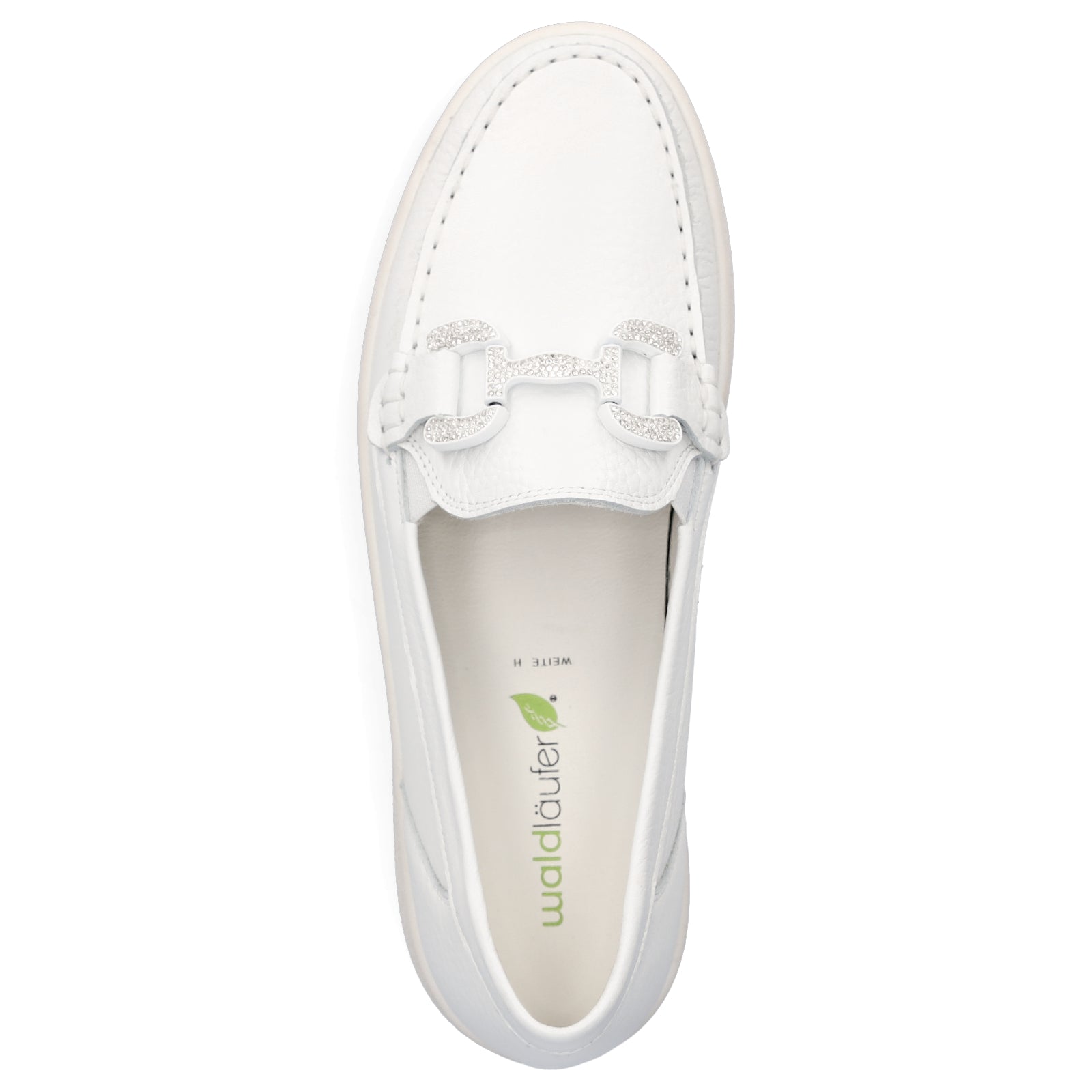 Waldläufer women's slippers Daisy white