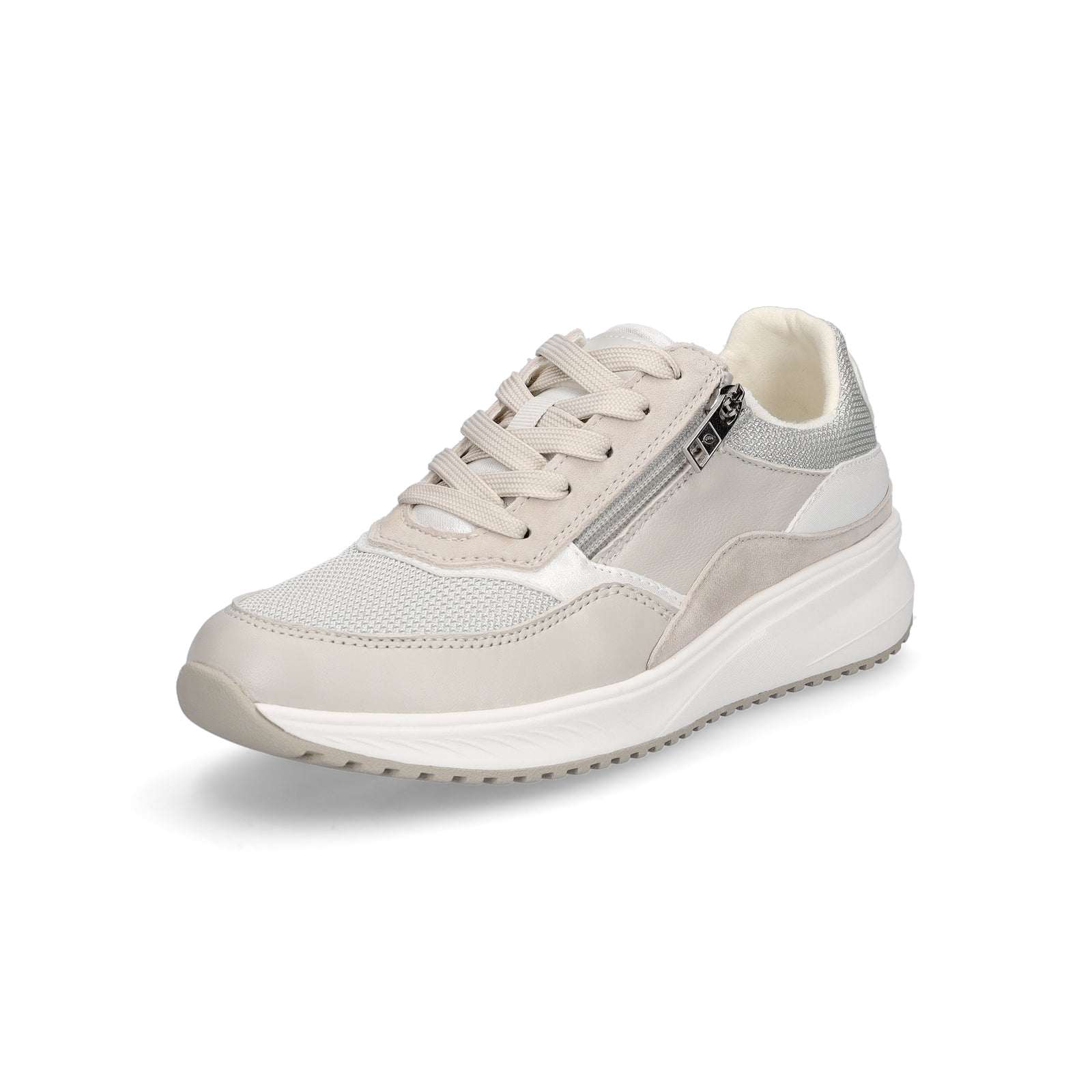 Waldläufer Damen Sneaker H-Mara grau weiß