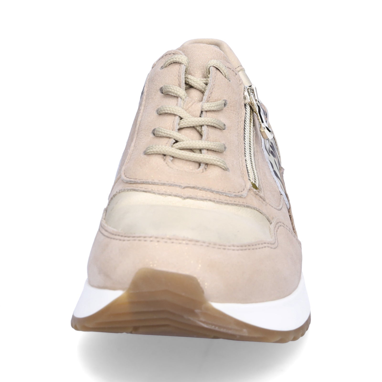 Waldläufer Damen Sneaker Vicky beige leo