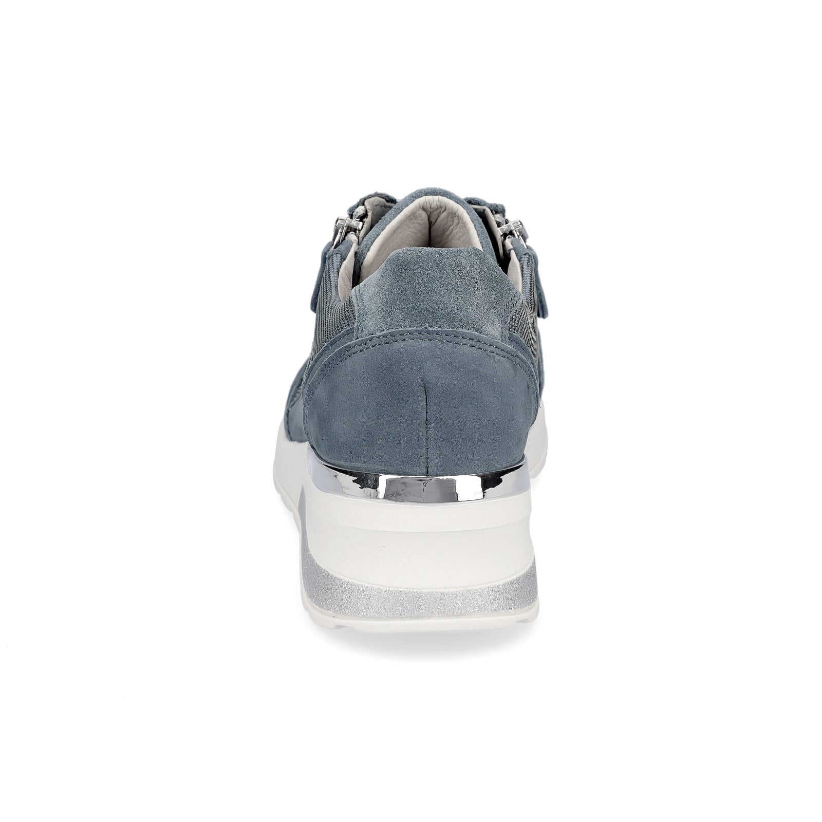 Waldläufer Damen Leder Sneaker jeans blau