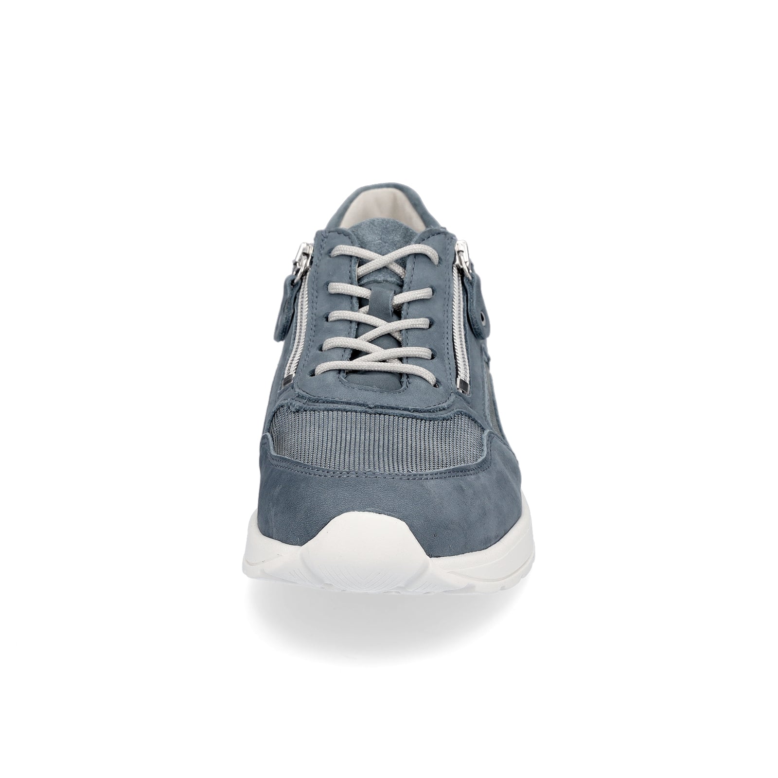 Waldläufer Damen Leder Sneaker jeans blau