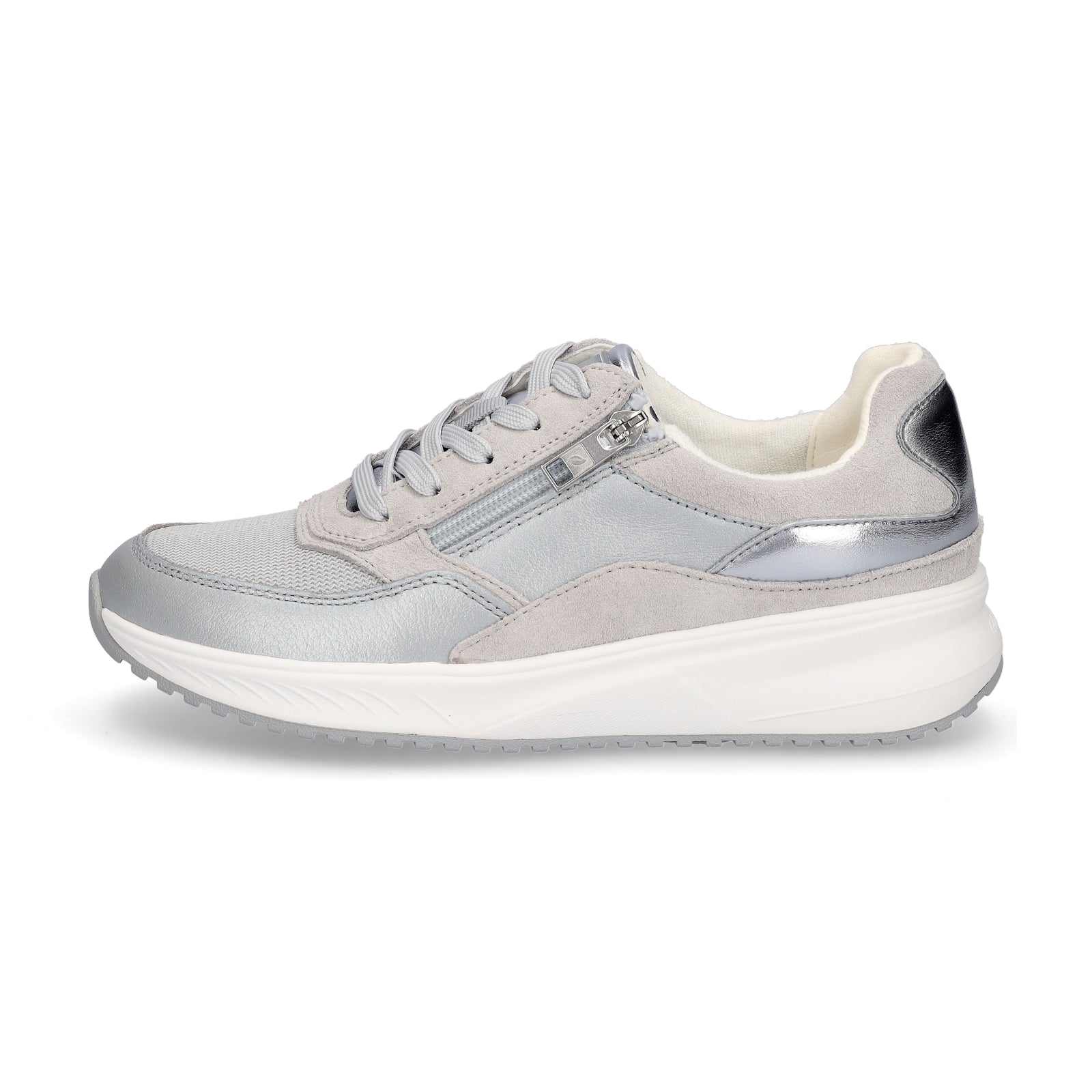 Waldläufer Damen Sneaker H-Mara hellblau combi