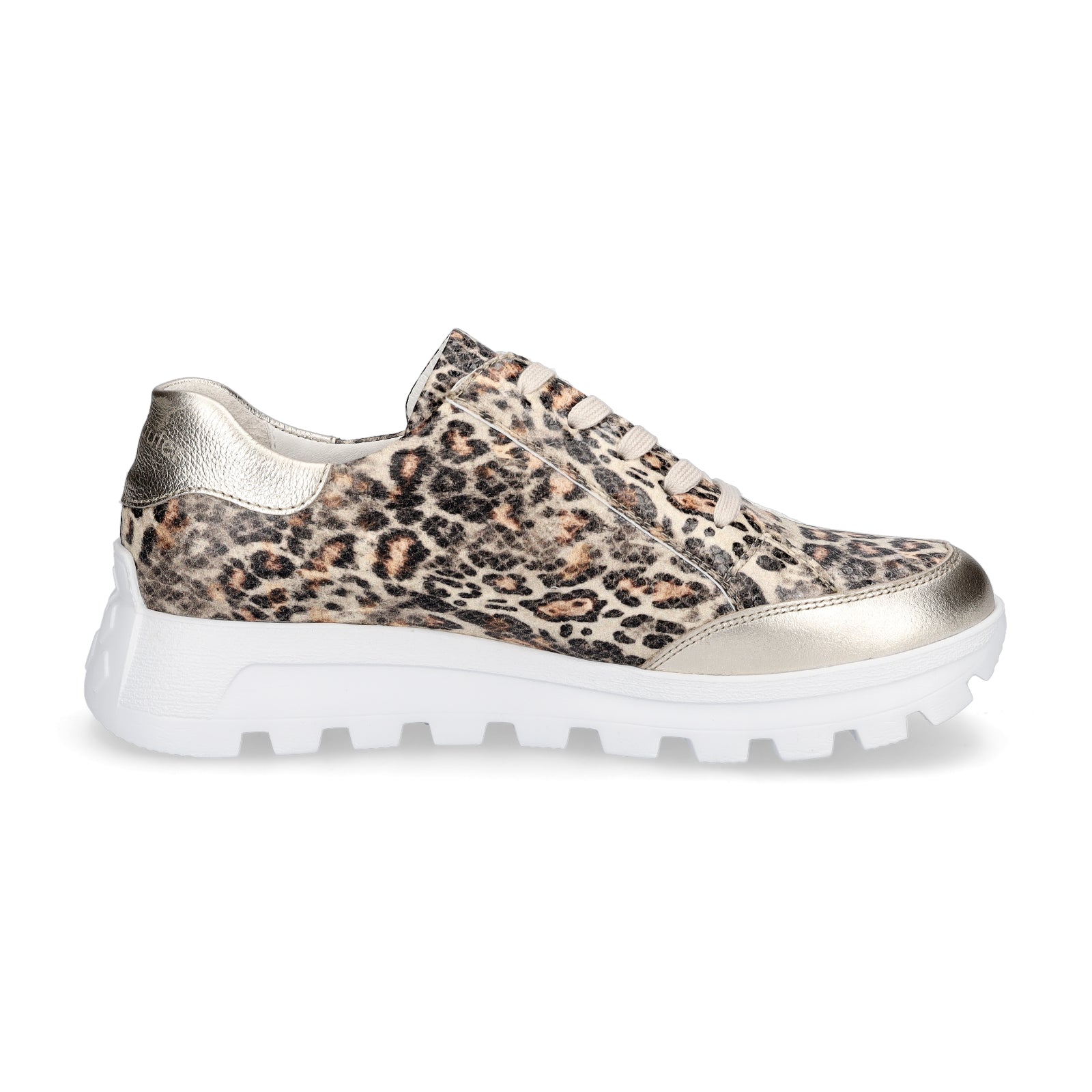 Waldläufer women's sneaker Ajala gold taupe