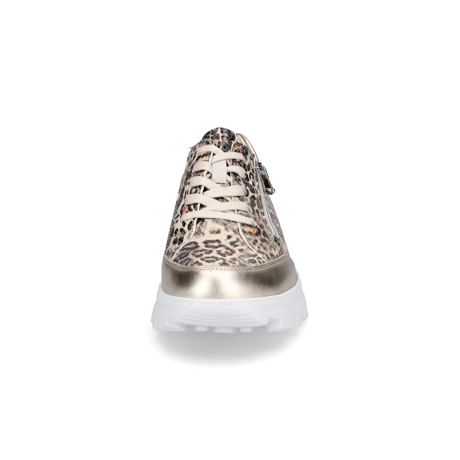 Waldläufer women's sneaker Ajala gold taupe