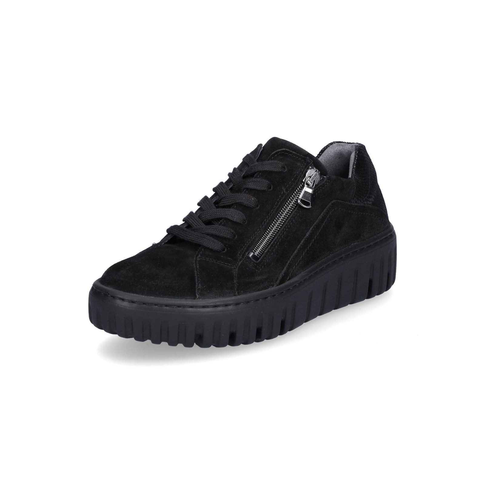 Waldläufer Damen Sneaker Livia schwarz