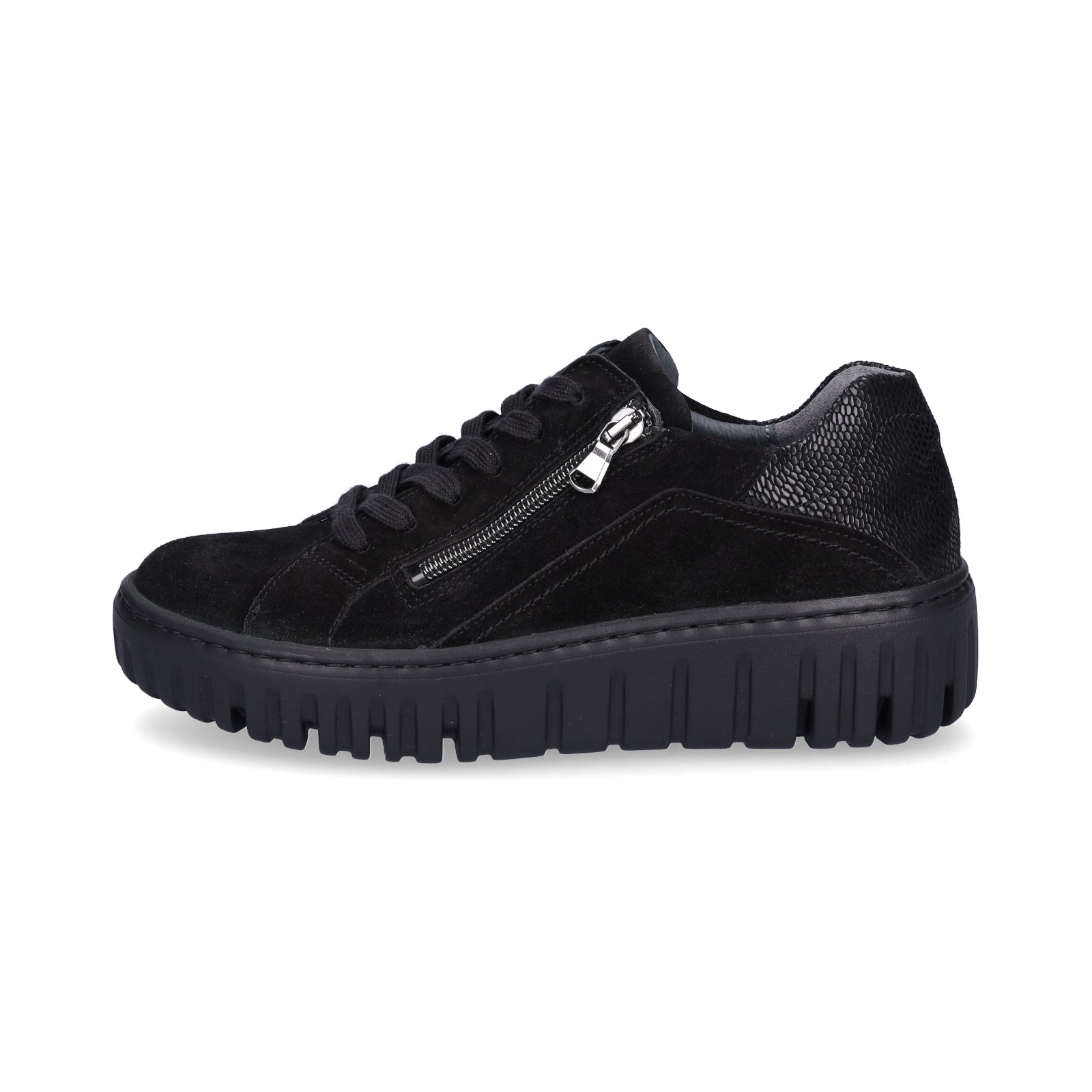 Waldläufer Damen Sneaker Livia schwarz