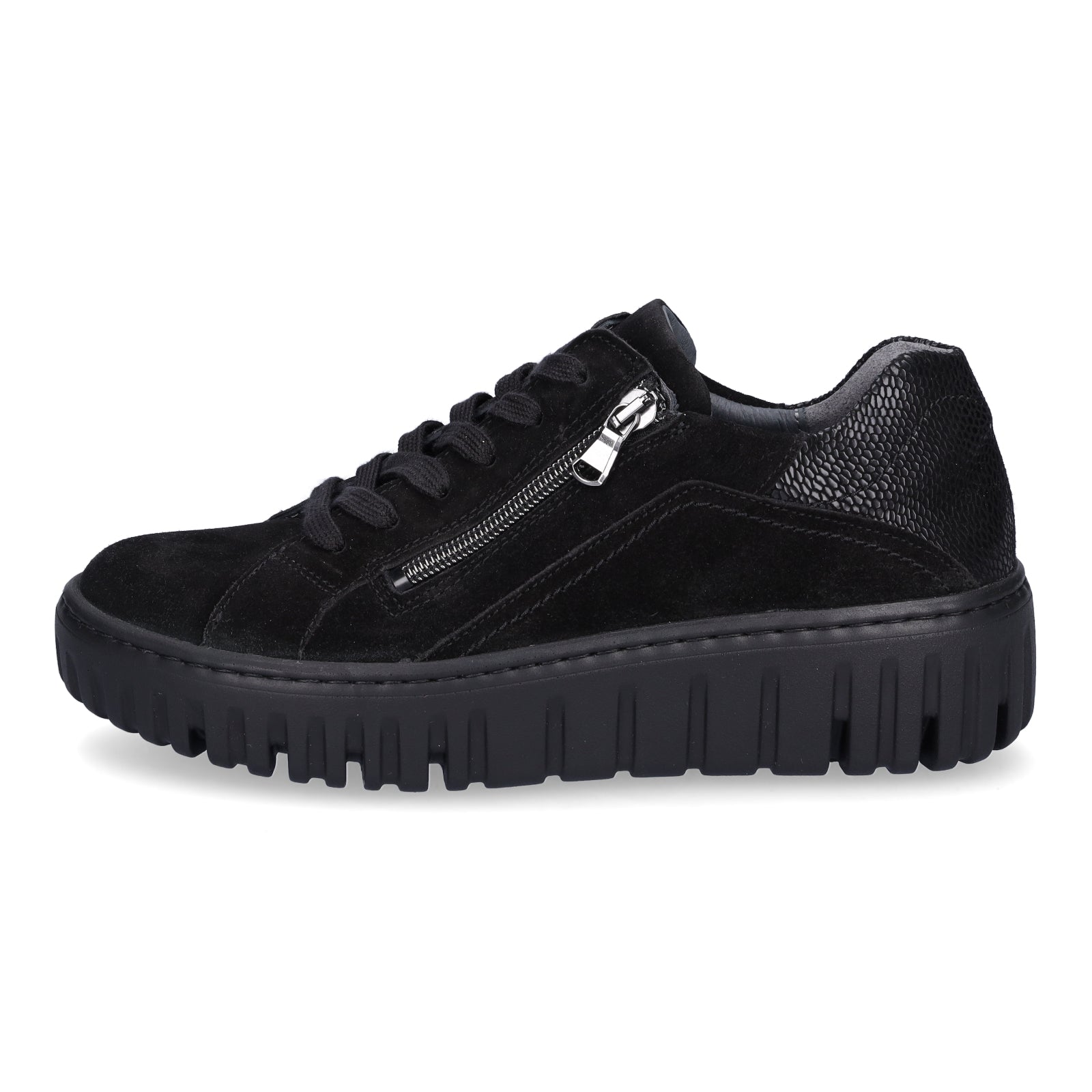 Waldläufer Damen Sneaker Livia schwarz