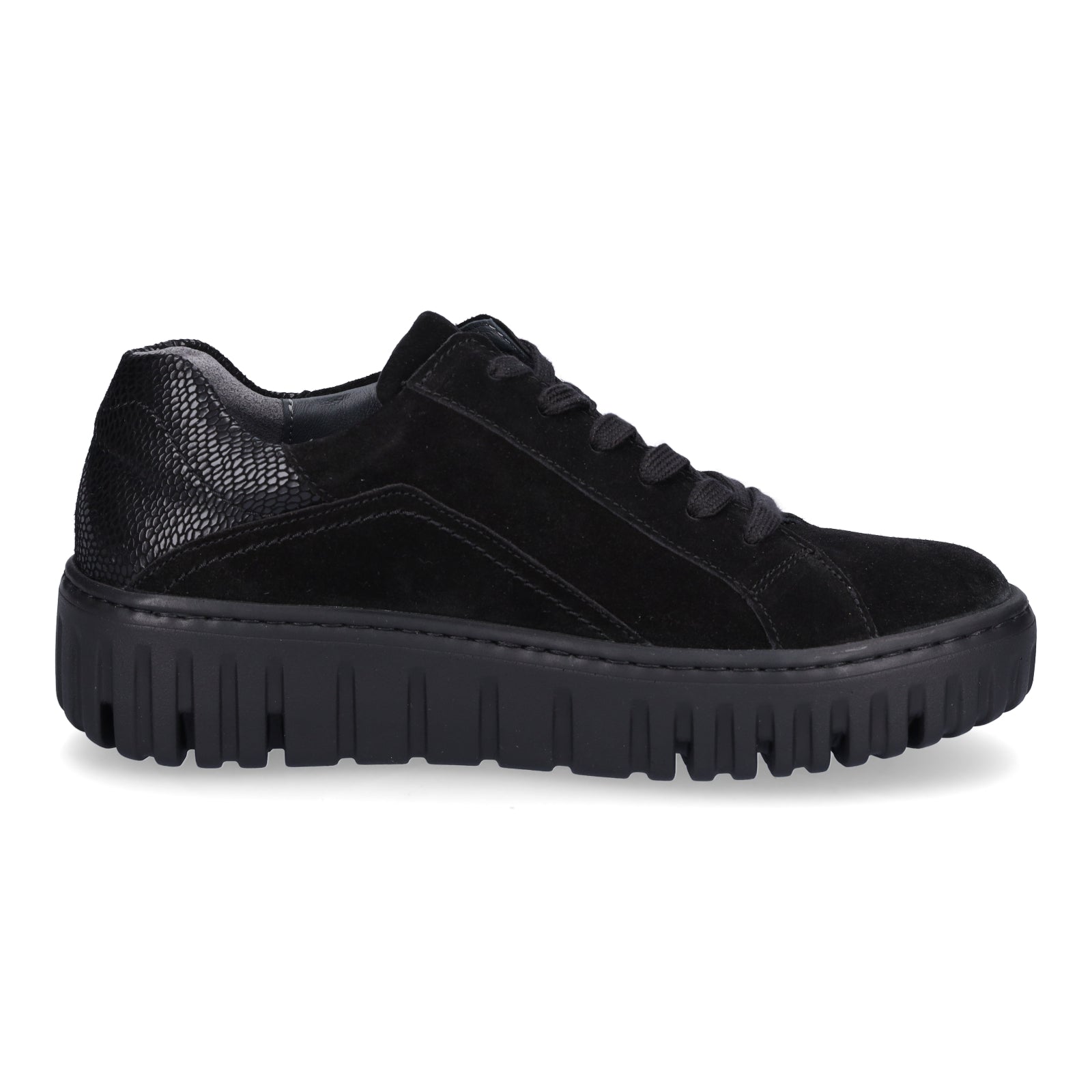 Waldläufer Damen Sneaker Livia schwarz