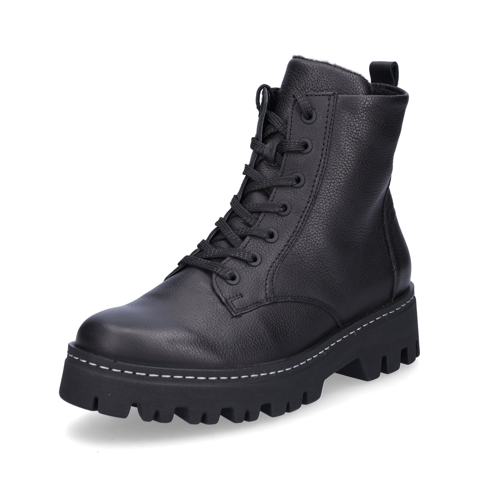 Waldläufer Damen Stiefelette London schwarz