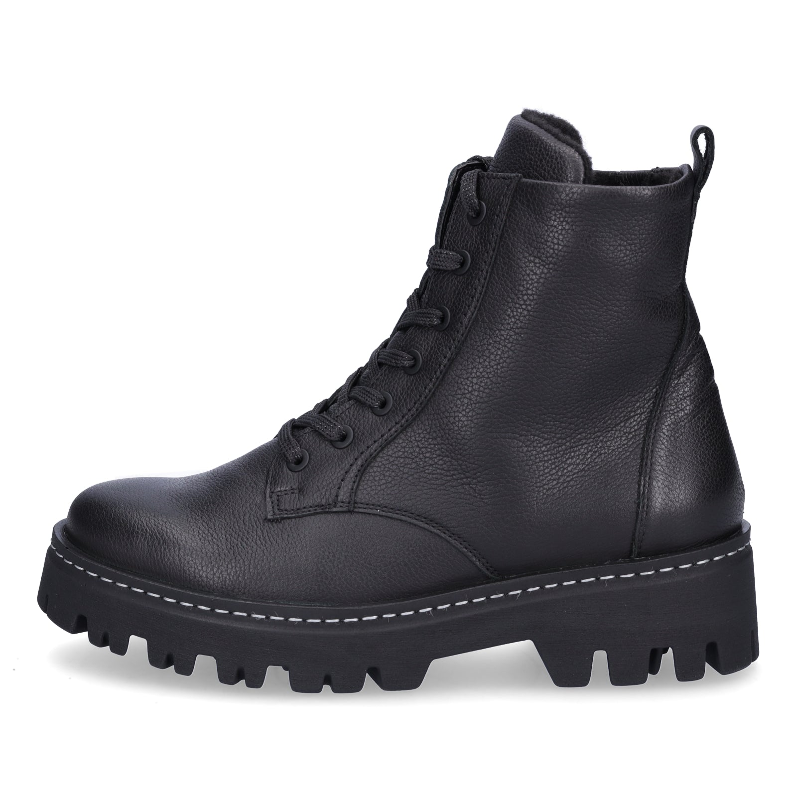 Waldläufer Damen Stiefelette London schwarz